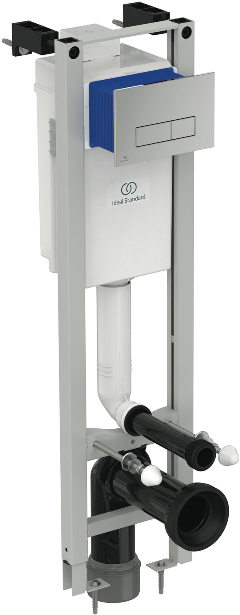 TOILETFRAME 300X190X1150 MM, MECHANISCH CHROOM