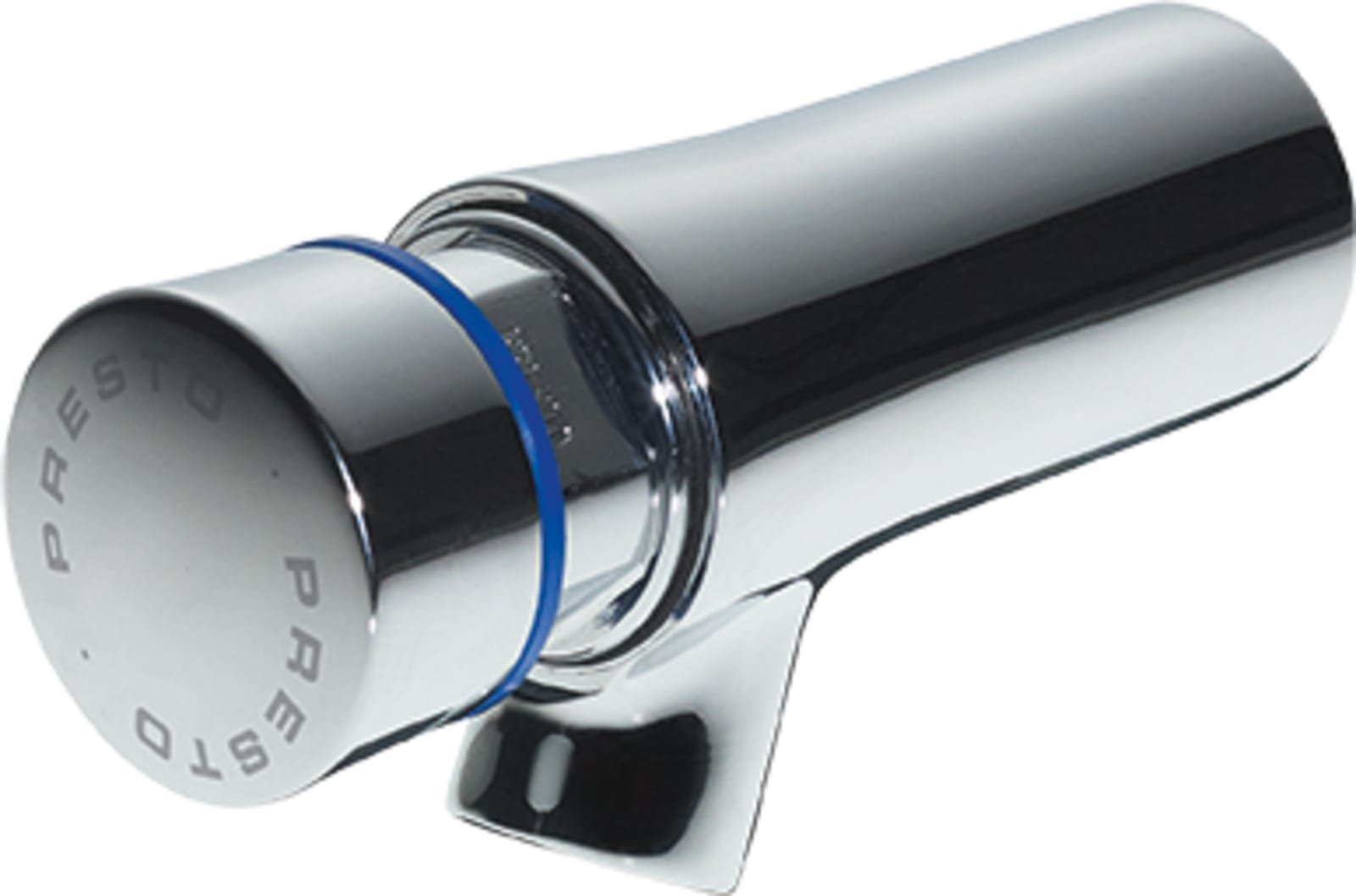 Rada Presto zelfsluitende tapkraan voor koud water type NEO, voor wandmontage. Verchroomd. Doorlooptijd 7 sec.