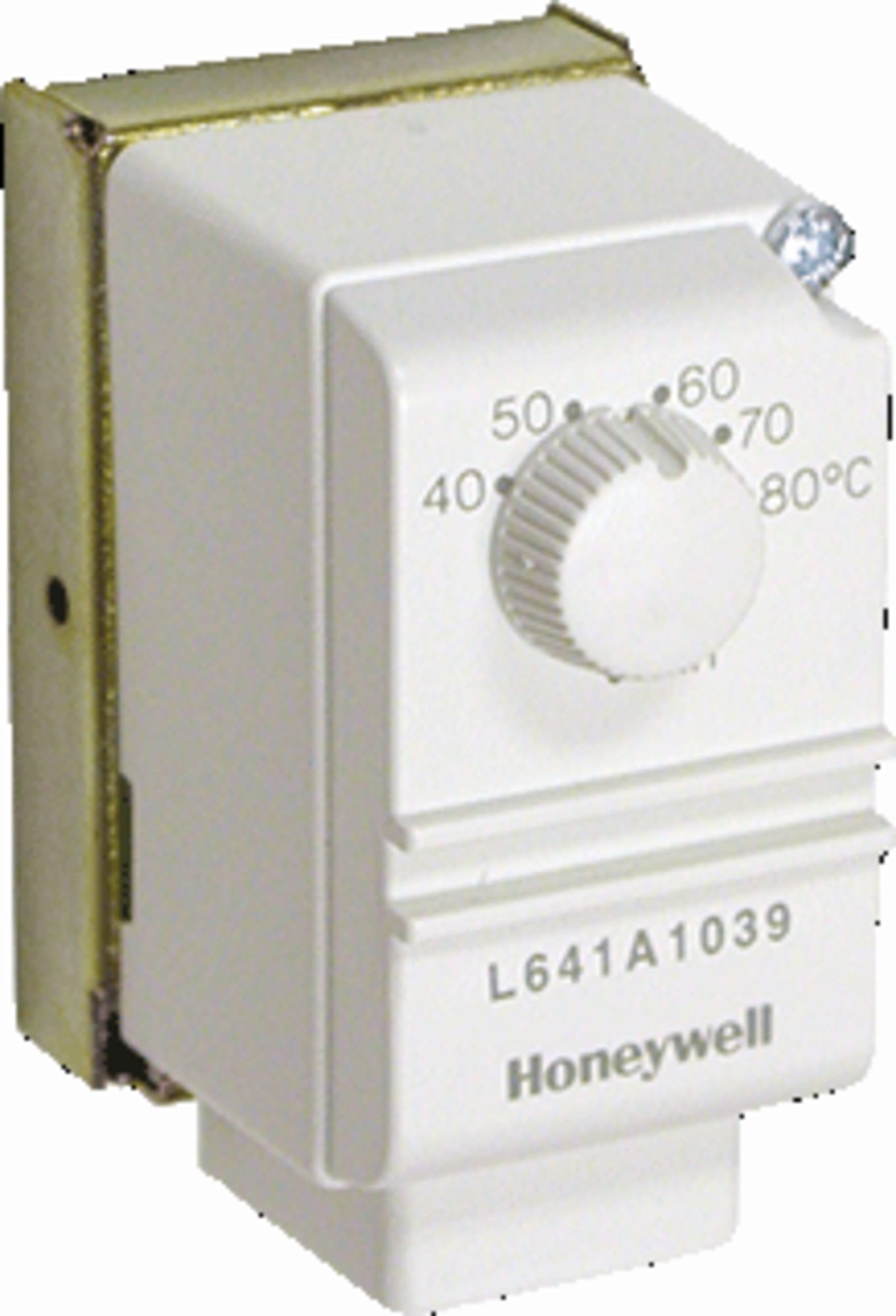 Honeywell Omschakelthermostaat, klemmontage, instelbereik 10..40°C, schakeldiff. 10K vast