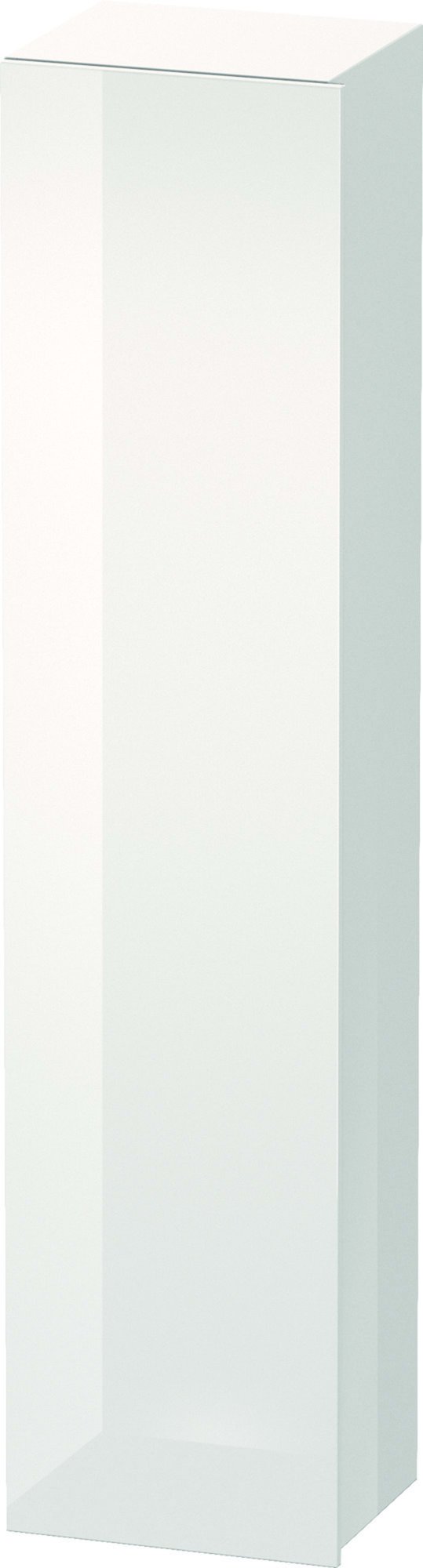 Duravit hoge kast DuraStyle, met openschap en deur 1800-400-360, scharnierzijde links, wit hoogglans