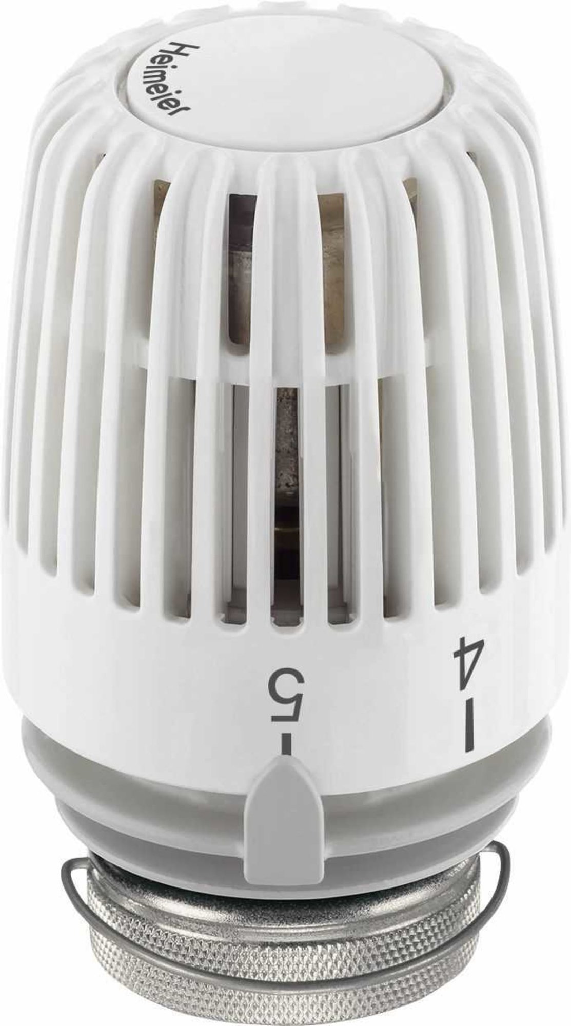 K, 6-24 °C, wit RAL 9016, thermostatisch regelelement