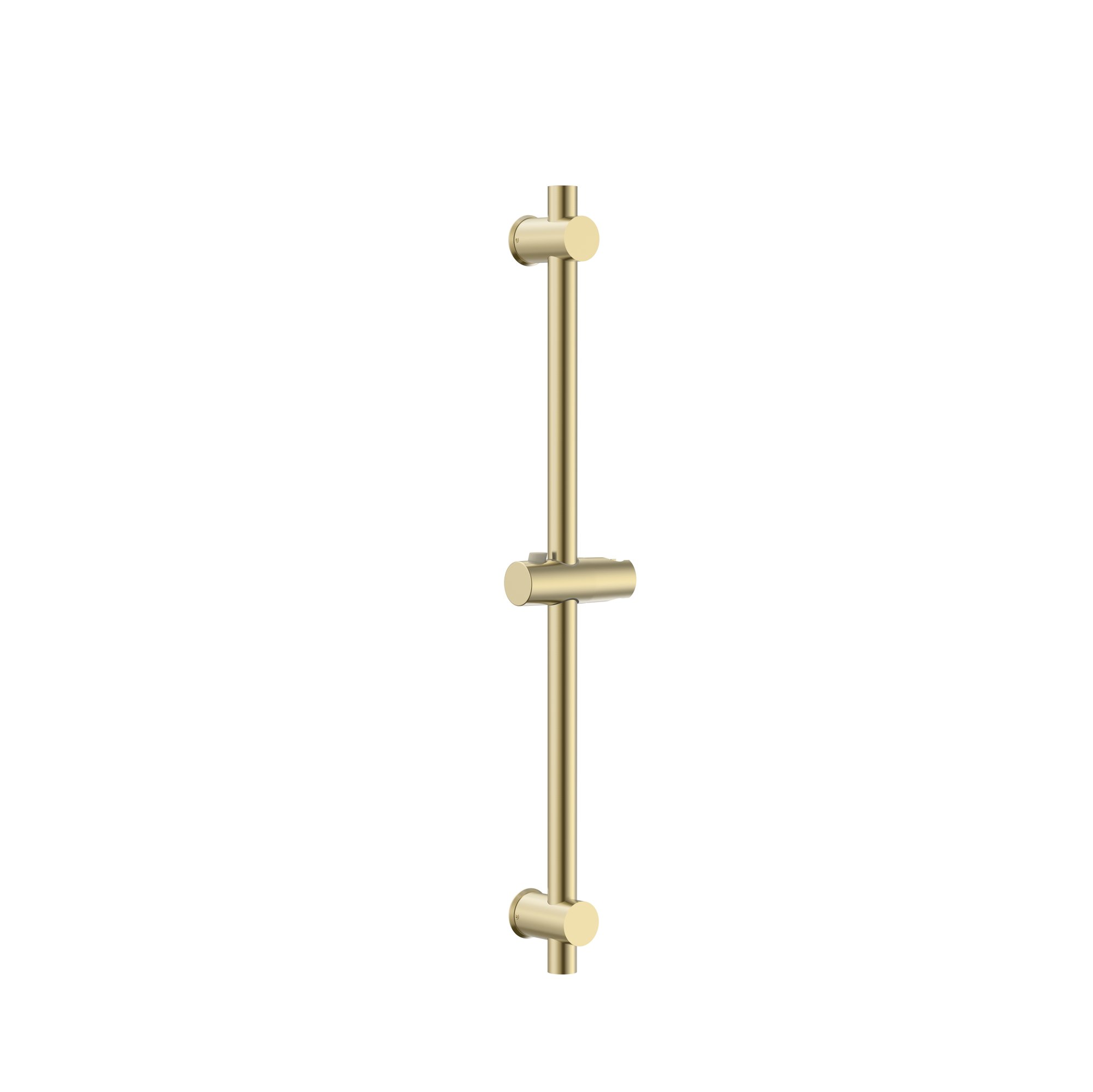UNIFORMA DOUCHEGLIJSTANG - 66 CM - GEBORSTELD GOUD (PVD)