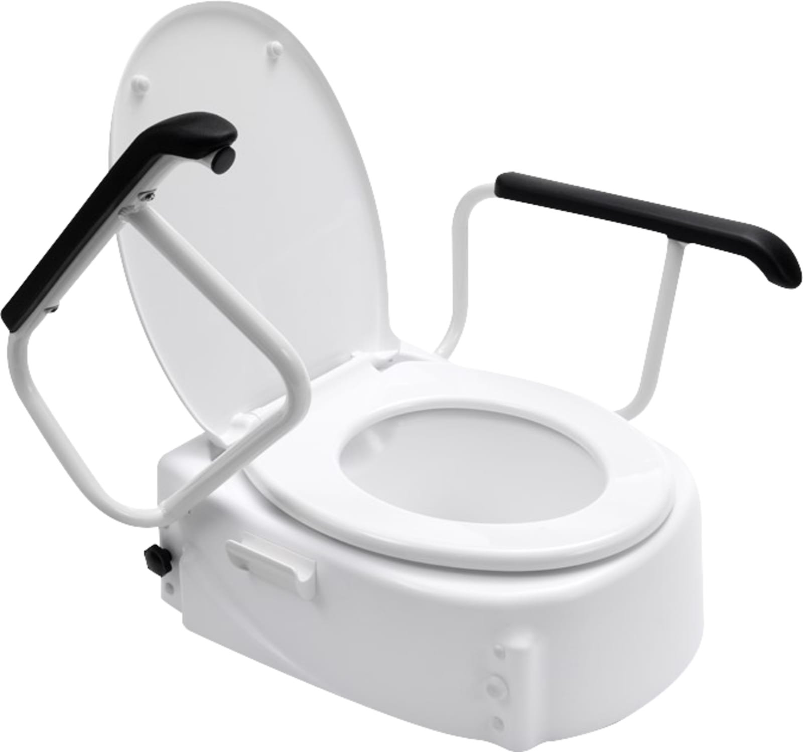 Linido toiletverhoger met armleuning en deksel