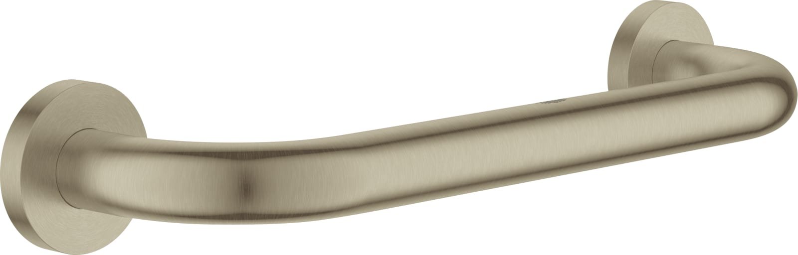 Grohe Essentials, Handgreep, rond, wand, 1x stang, 2-gats, 295mm functioneel, metaal, nickel geborsteld