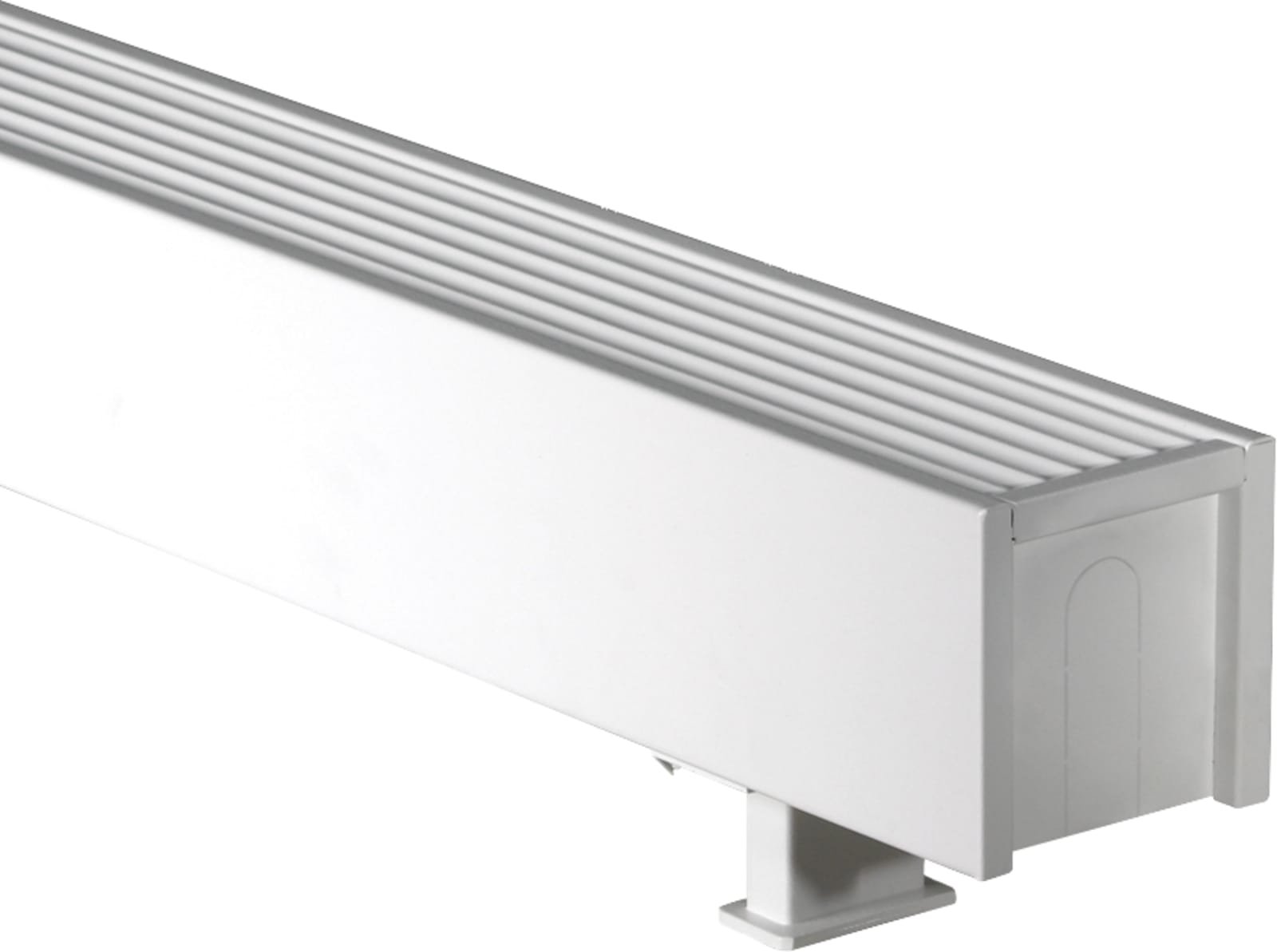 Jaga Mini vrijstaand convectorradiator 80x3000x230mm, wit RAL9016