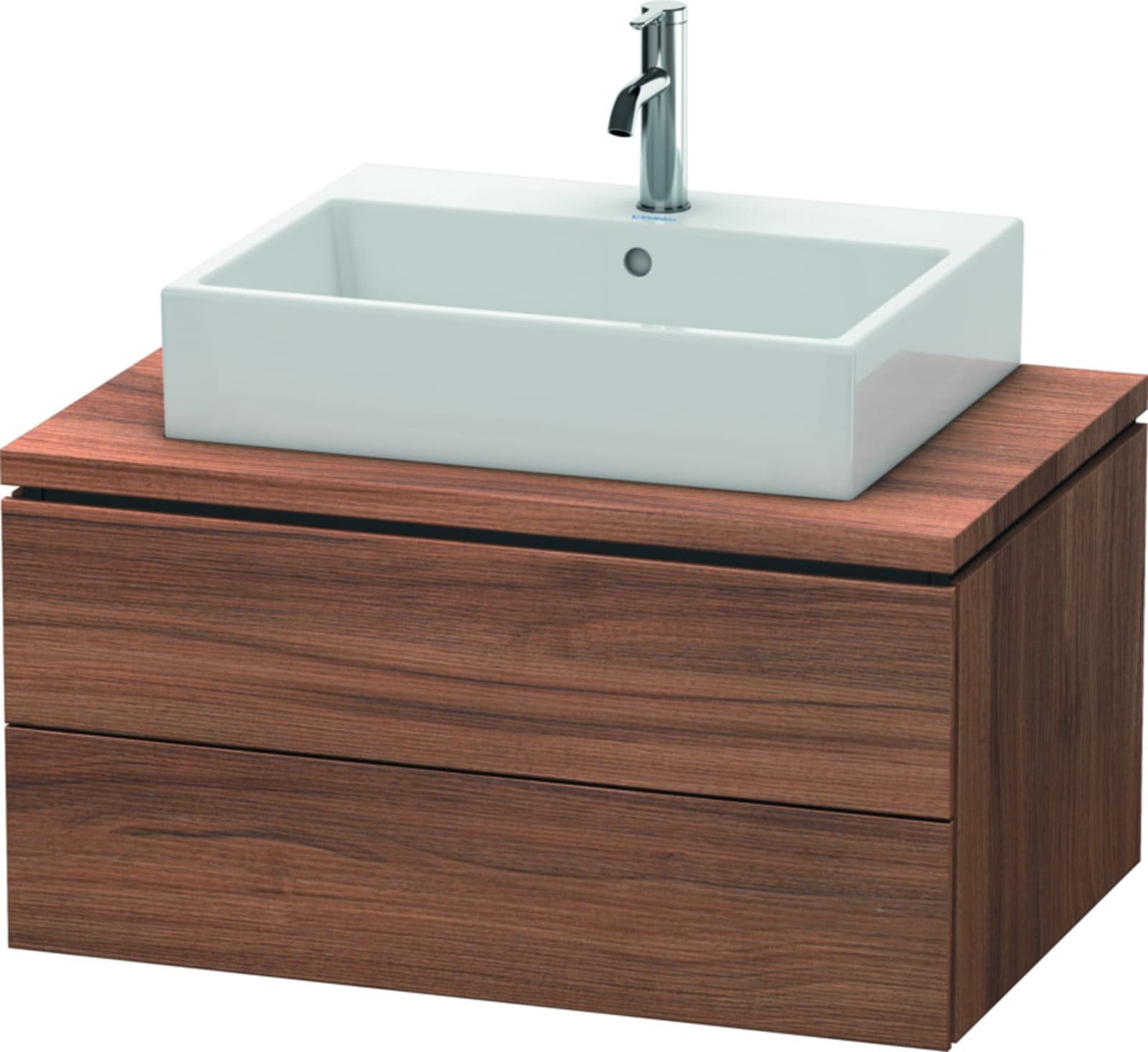 Duravit Wastafelonderbouw L-Cube v. console 548 x 820x 400 Noten natuur