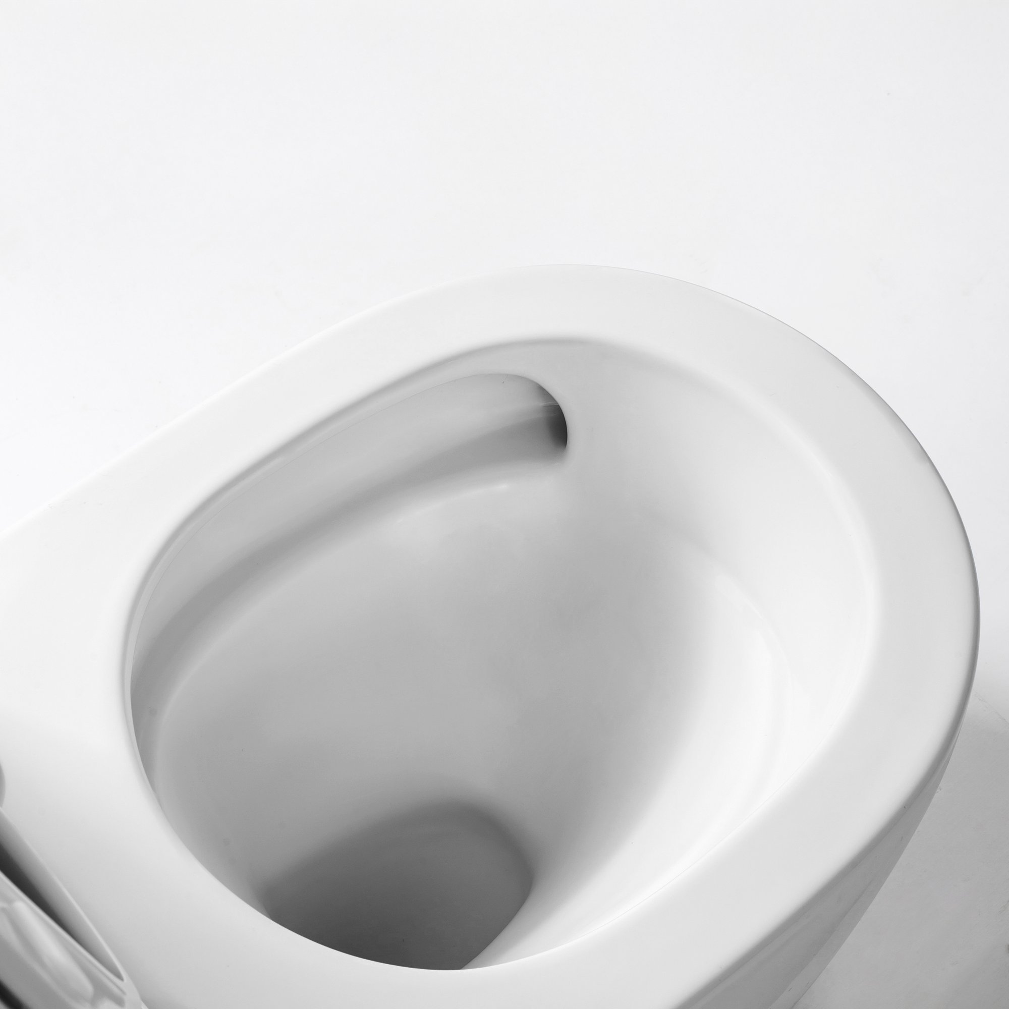 ALONI PRO HANGTOILET MET BIDET - 360° FLUSH - RANDLOOS - MET BIDETKRAAN KOUD EN WARM WATER - MET ZITTING - 52,5CM - MAT WIT thumbnail 4