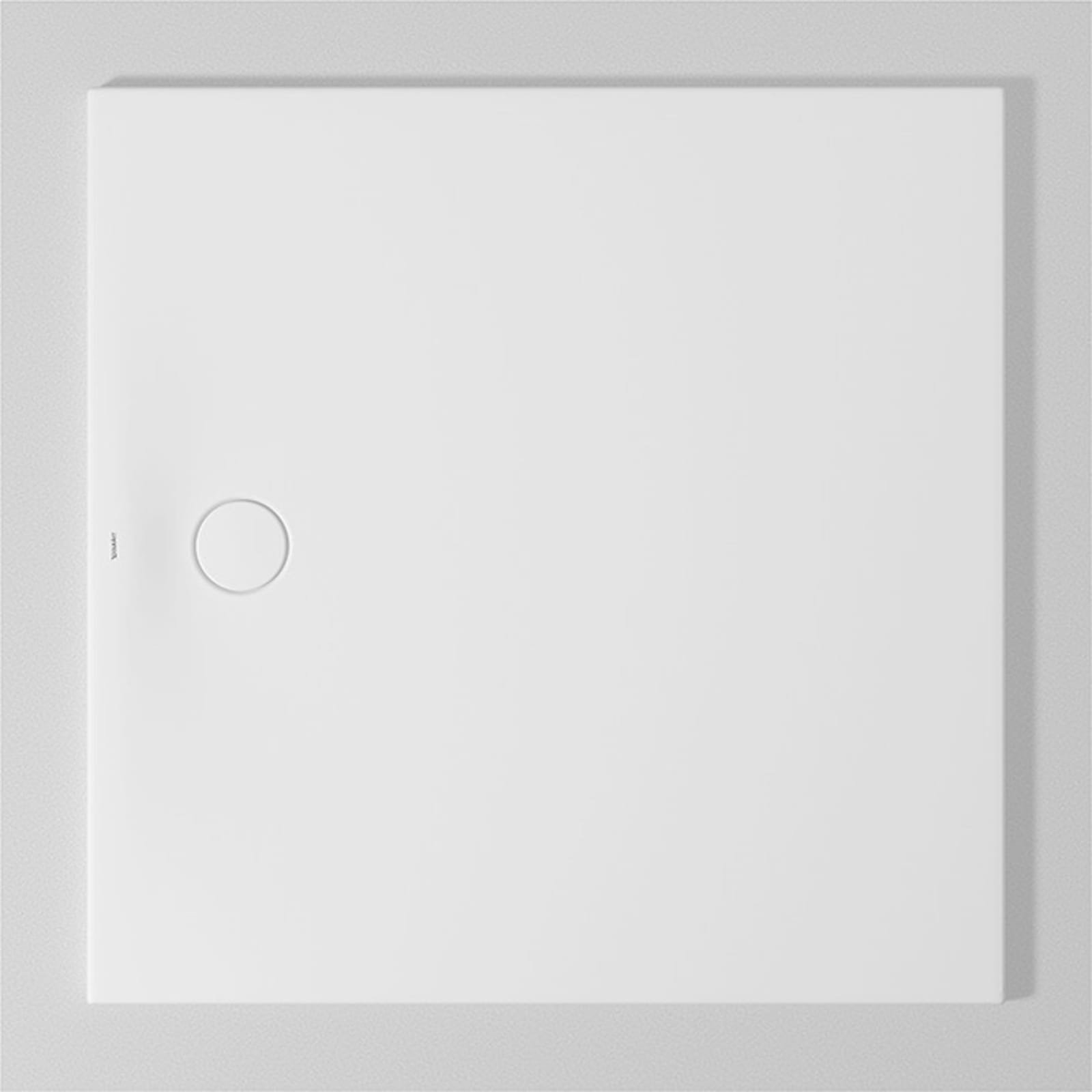 Duravit Tempano Douchebak  1200x1200 mm Wit, vloergelijk, Halfinbouw, Opstaand, materiaal: Sanitair acryl, vierkant – 72019000000000