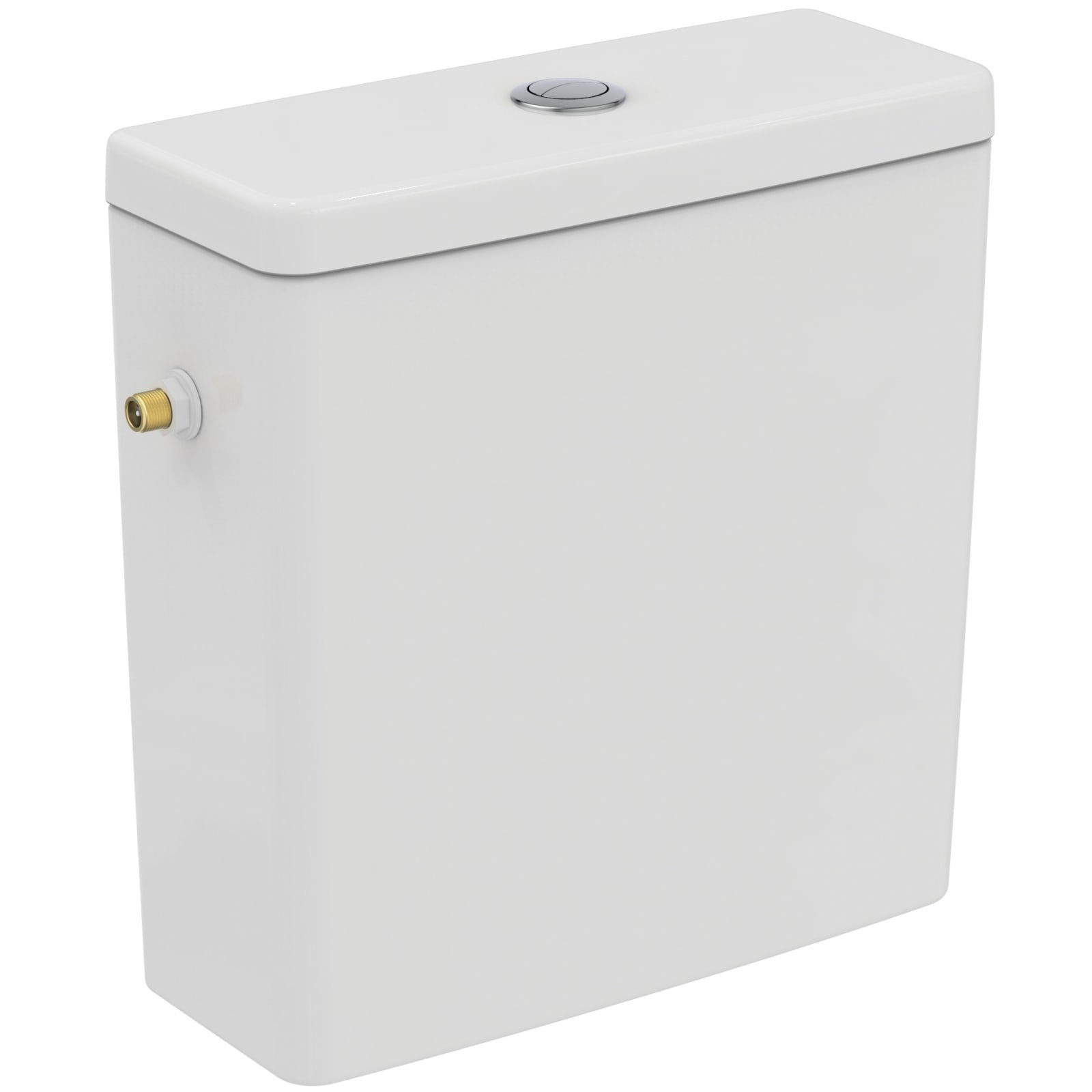 LDV | RESERVOIR VOOR CLOSET 370X390 MM, MECHANISCH GL WIT (SI, 3/6L)