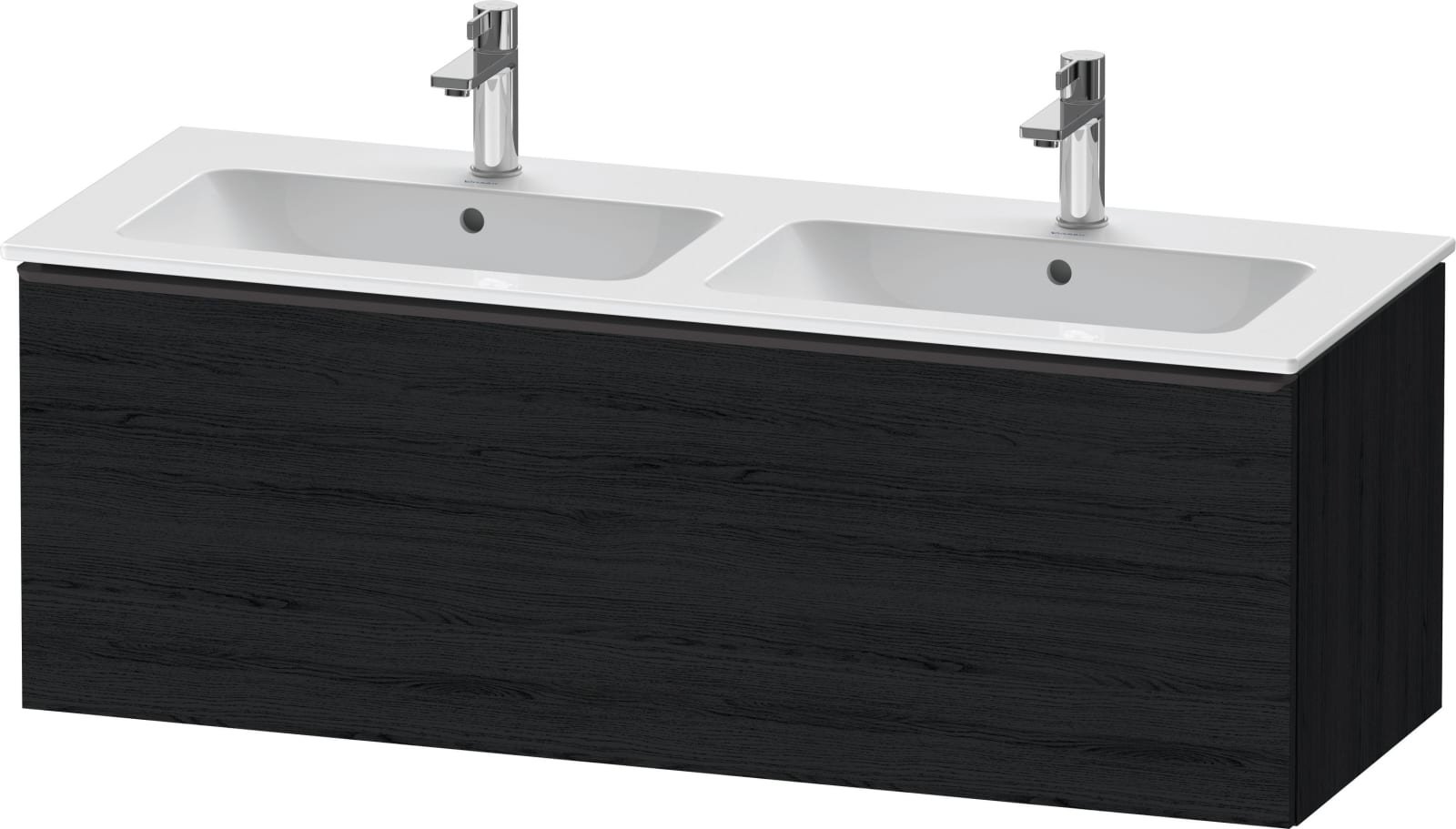 D-Neo Wastafelonderbouw hangend Eiken zwart Mat (1200894240)