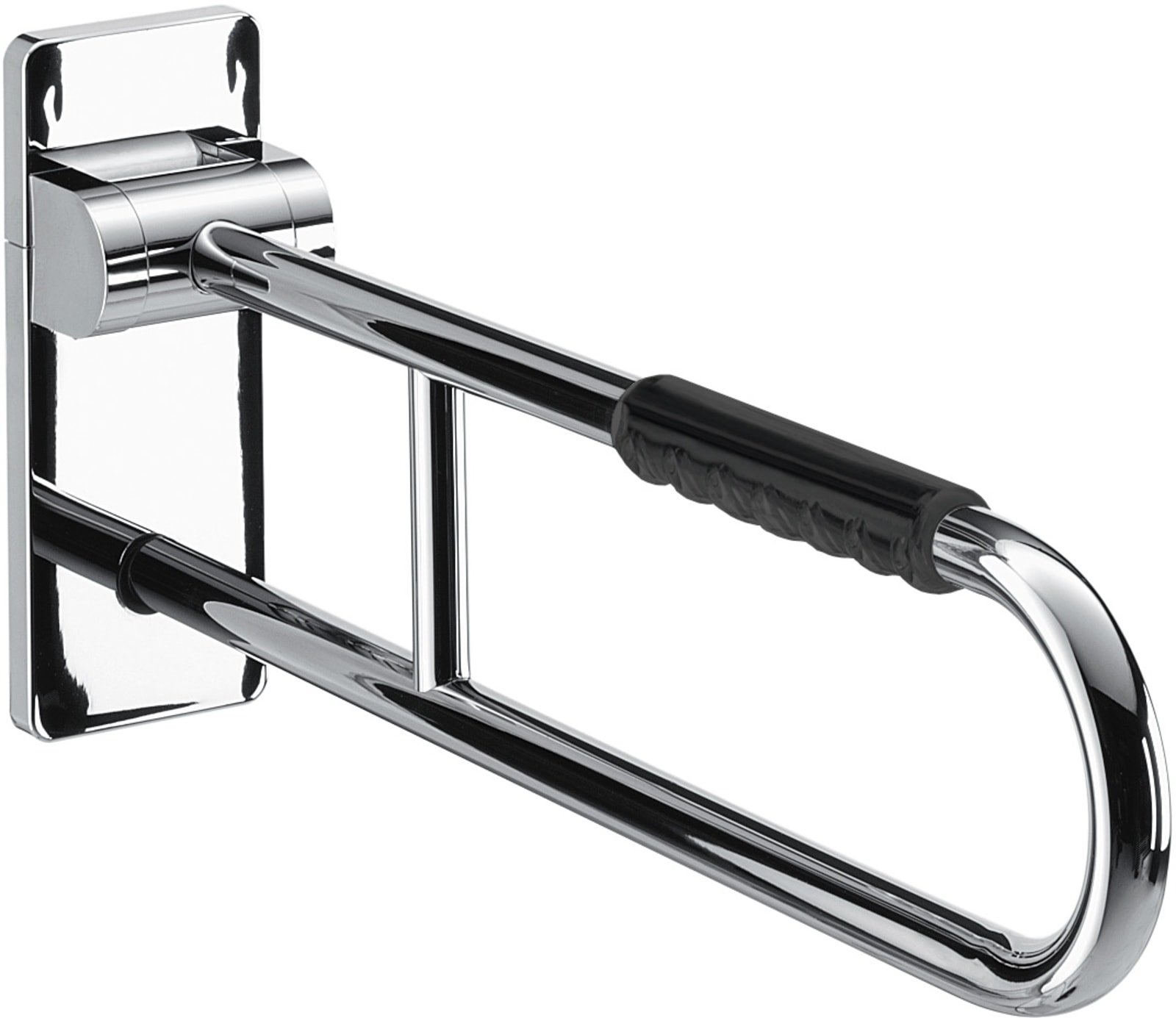 Emco System 2 opklapbare steun afm.60cm kleur chroom-zwart