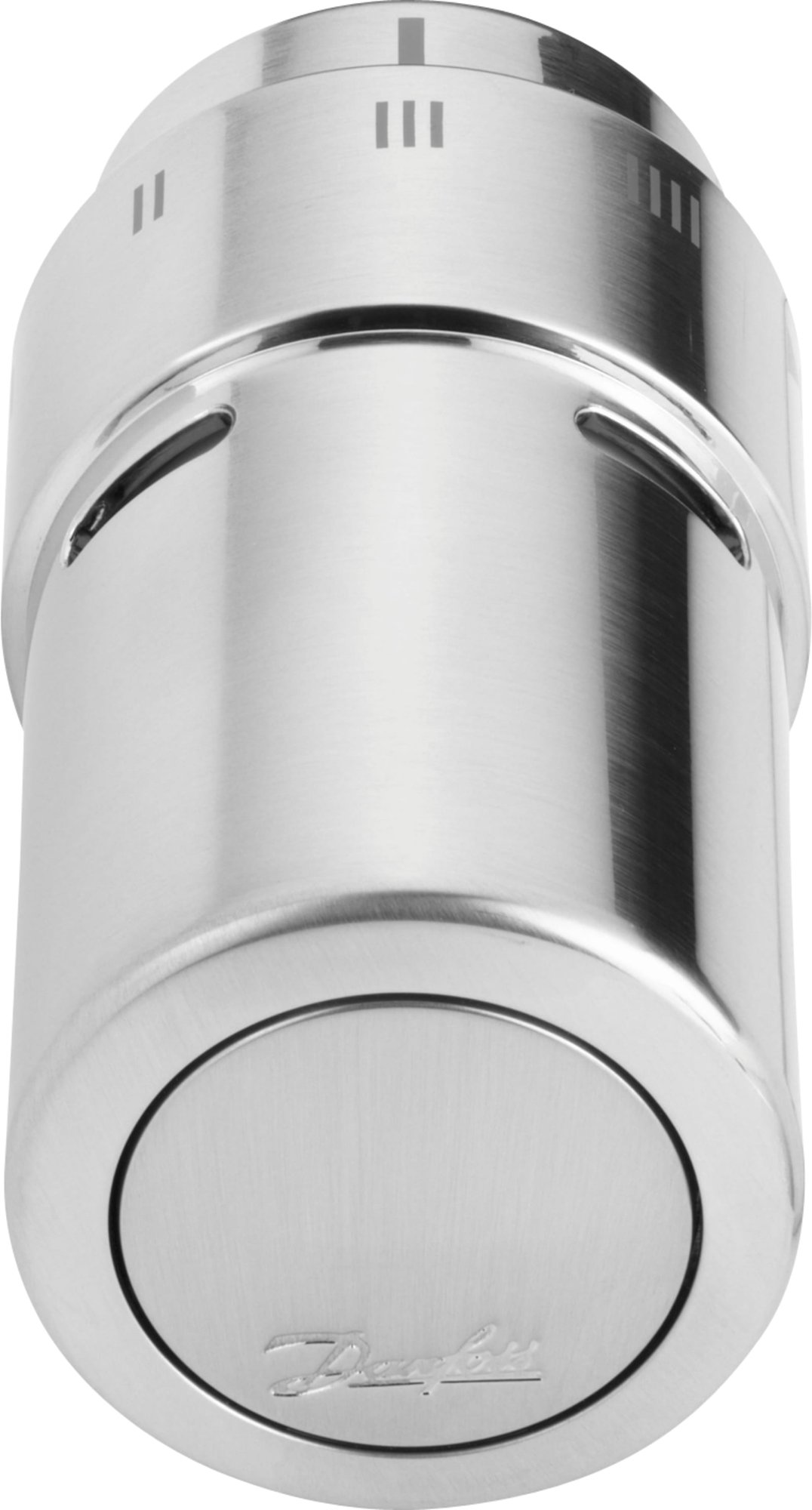 Danfoss thermostaatknop, click 22, vloeistofgevuld, bereik 8-28°C, chroom