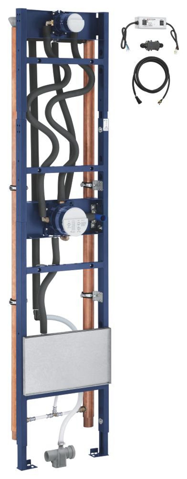 GROHE Rapido Shower Frame Heat Recovery Plus duo Element voor duo inbo