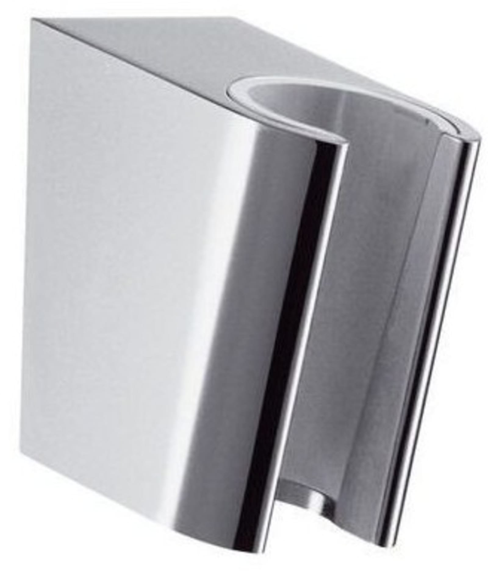 Hansgrohe Porter S, Handdouchehouder, wand, vast, chroom (voor slangen met konische moer)