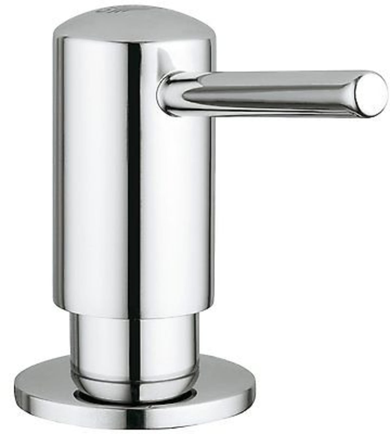Grohe Contemporary, Zeepdispenser, inbouw, met drukknop, 1-gats, 500ml vulhoeveelheid, chroom