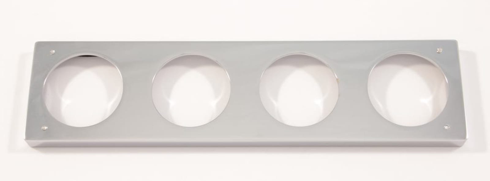 ARCHIMODULE OPVULRING VOOR 4-GATS ROZET (83X332MM) (1CM) CHROOM