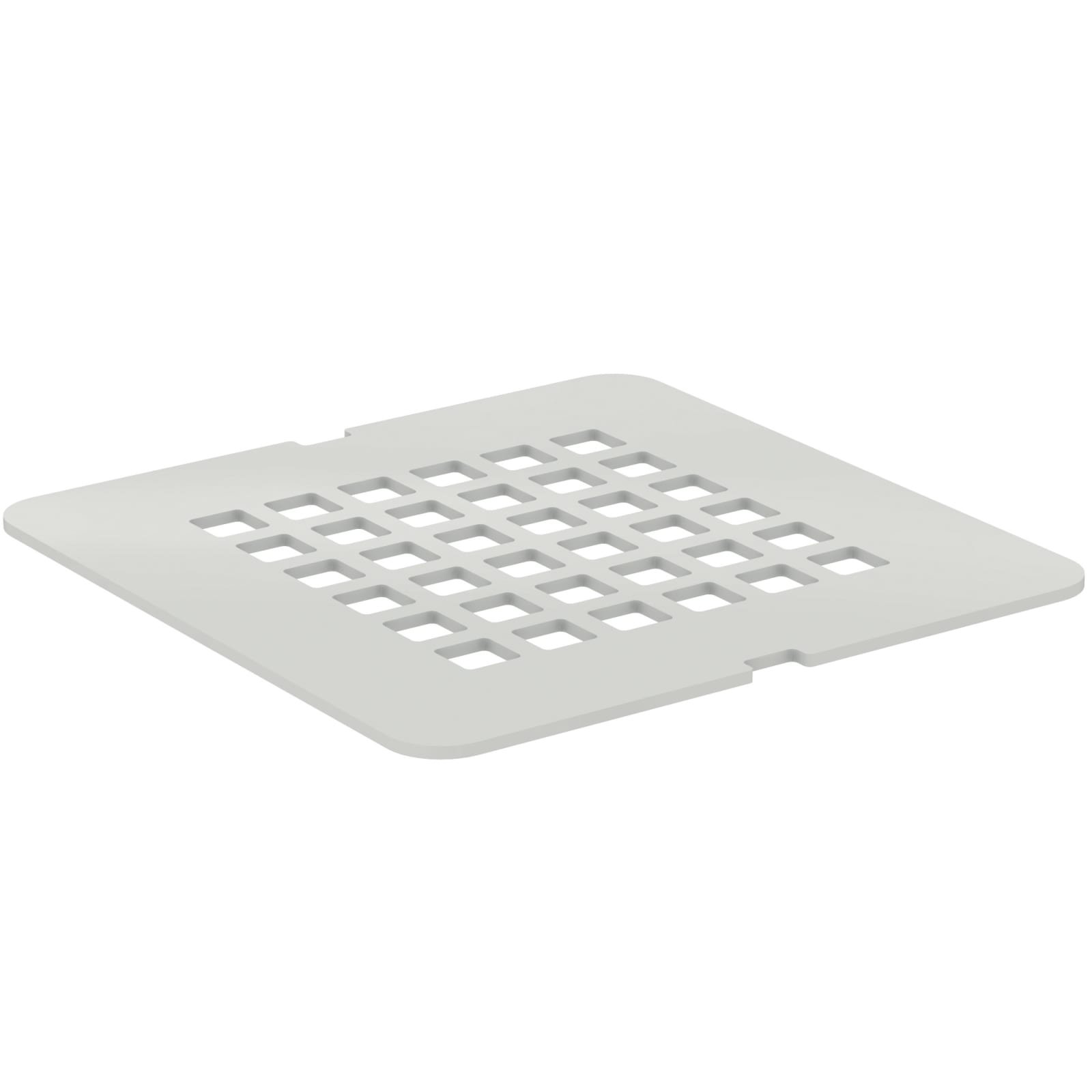 ULTRA FLAT SOLID AFDEKROOSTER VOOR DOUCHEVLOER WIT