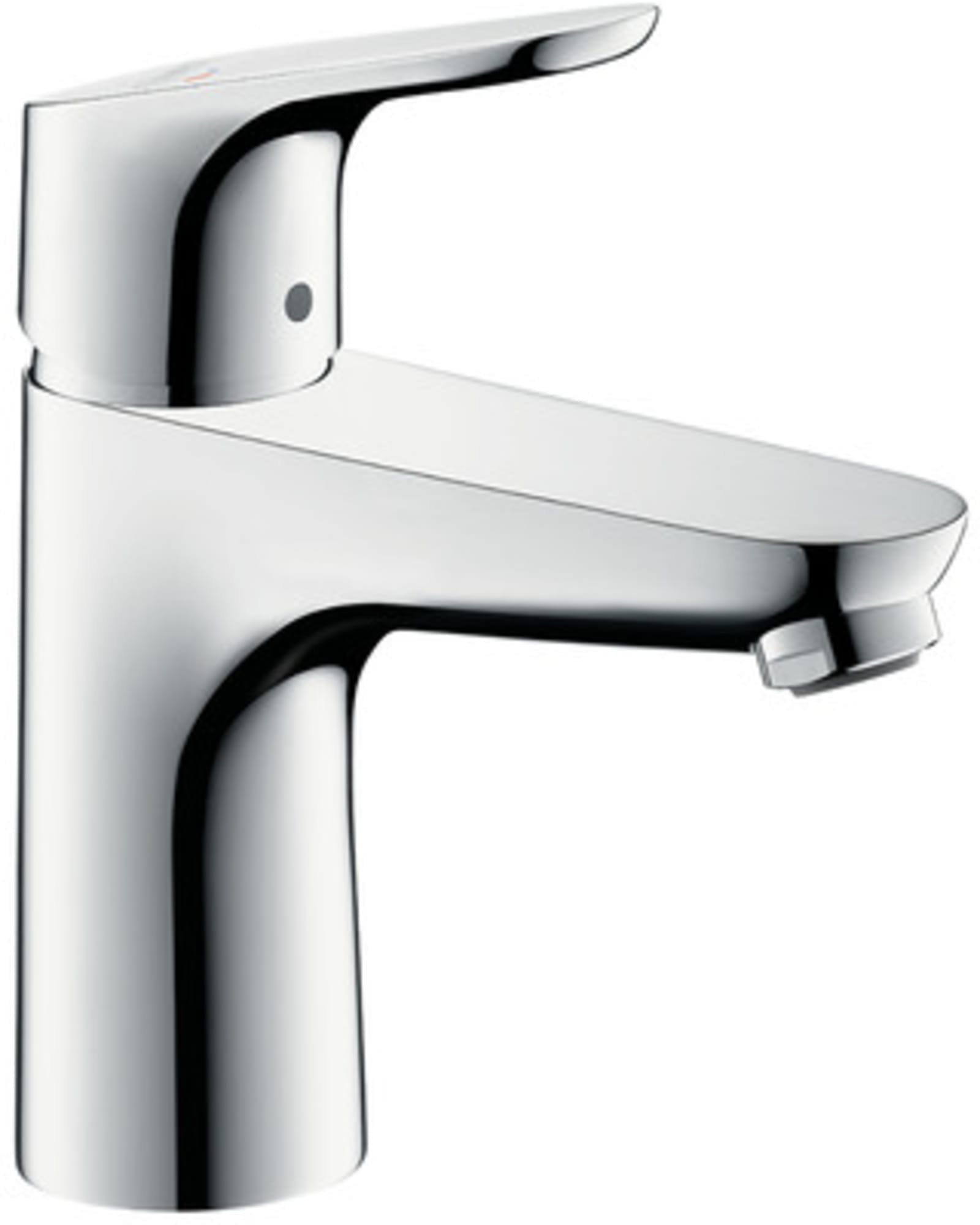 Hansgrohe Coolstart ééngreeps wastafelmengkraan 100, zonder wastegarnituur, chroom.