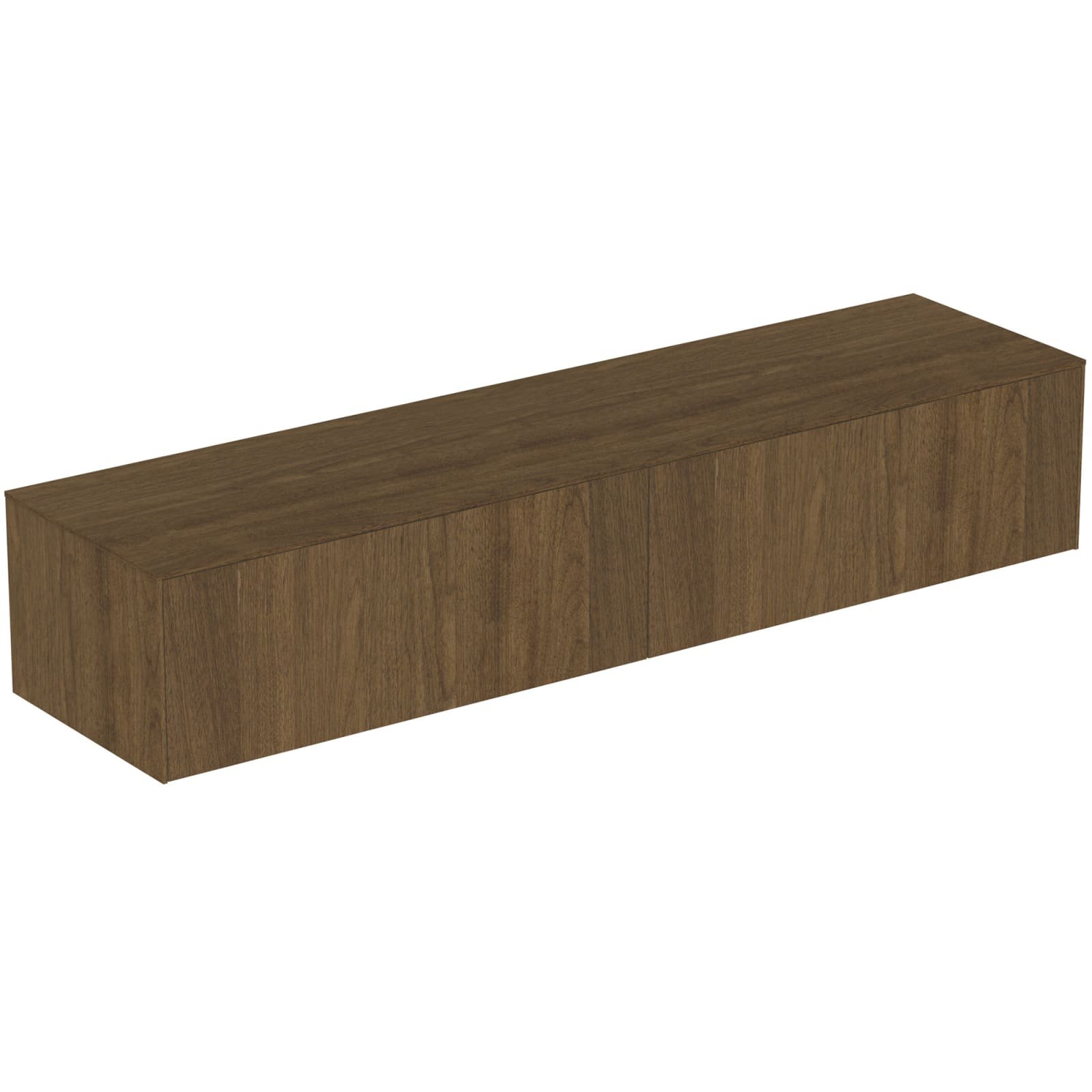 CONCA | WASTAFELMEUBEL 1987X505X370 MM DARK WALNUT, 2 LADEN
