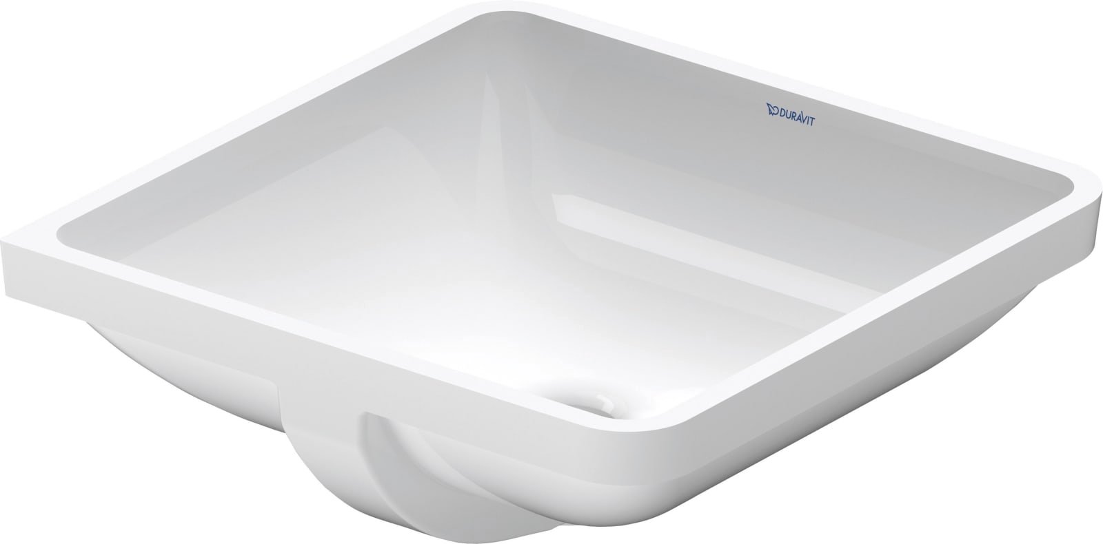 Duravit Starck 3 Inbouwwastafel 465 mm Wit Hoogglans, aantal kraangaten per wasplaats: 0, overloop – 0305430000