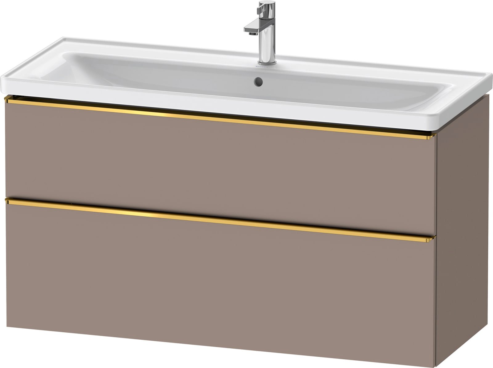 D-Neo Wastafelonderbouw hangend Basalt Mat (1200896827)