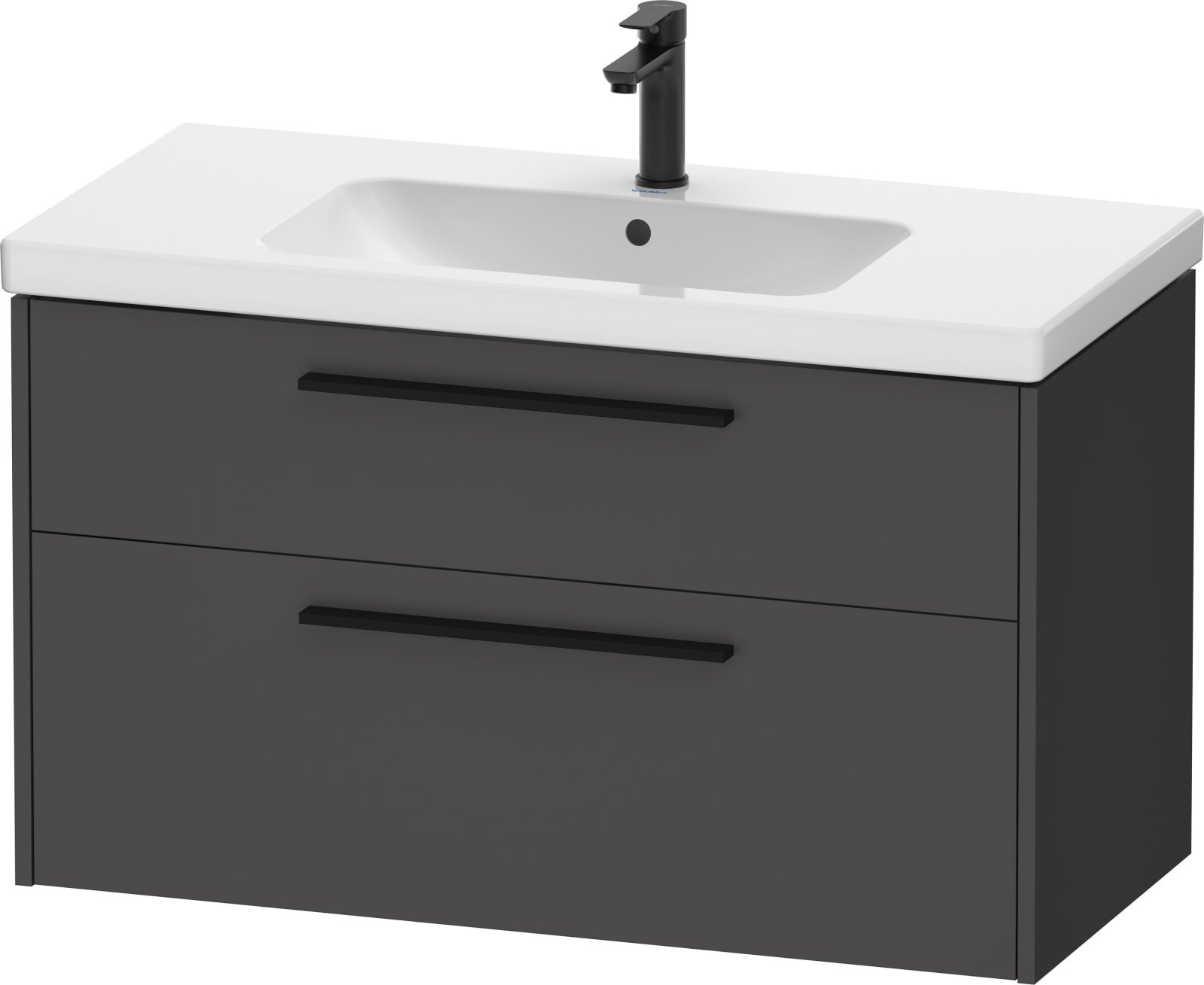 D-Code Wastafelonderbouw hangend Grafiet Mat (1200896588)