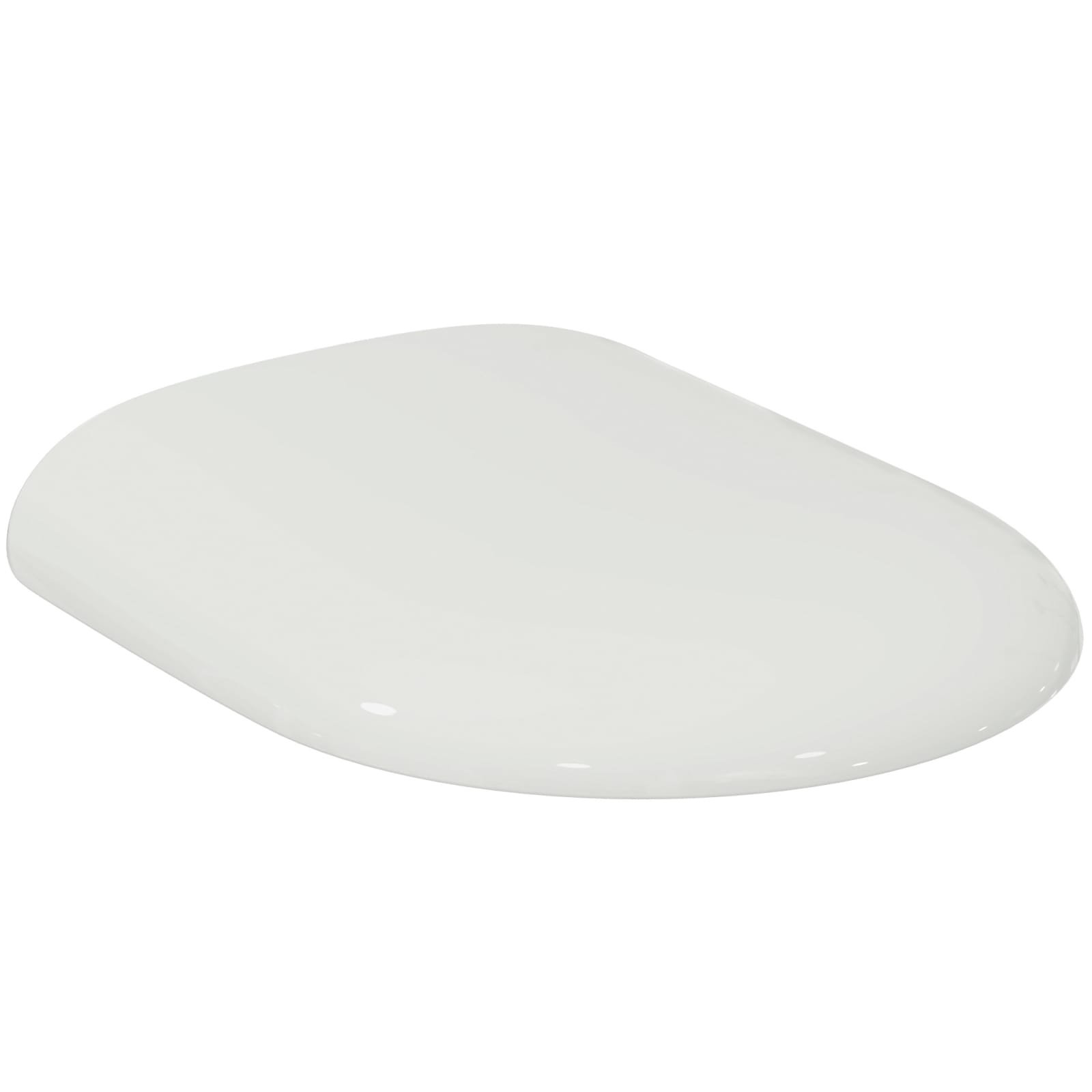 TIZIO | CLOSETZITTING WRAPOVER 405X470X65 MM GLANZEND WIT