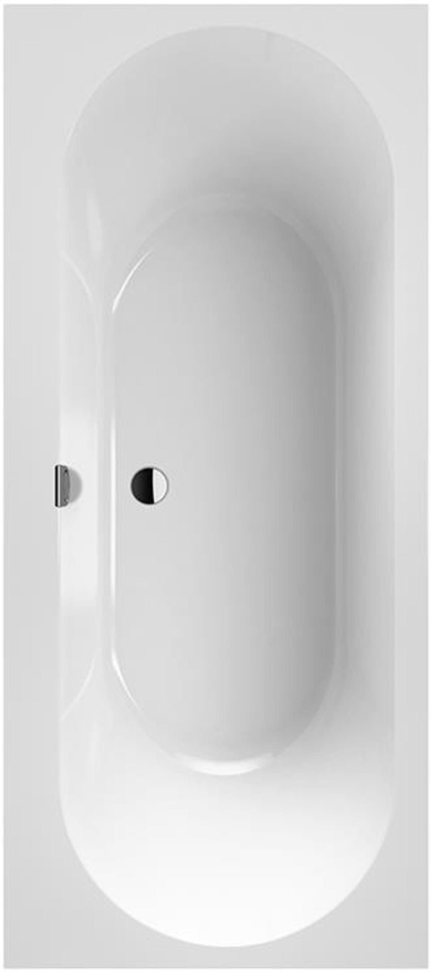 Villeroy&Boch Oberon 2.0 ligbad rechthoek 1700x750 Quaryl steenwit