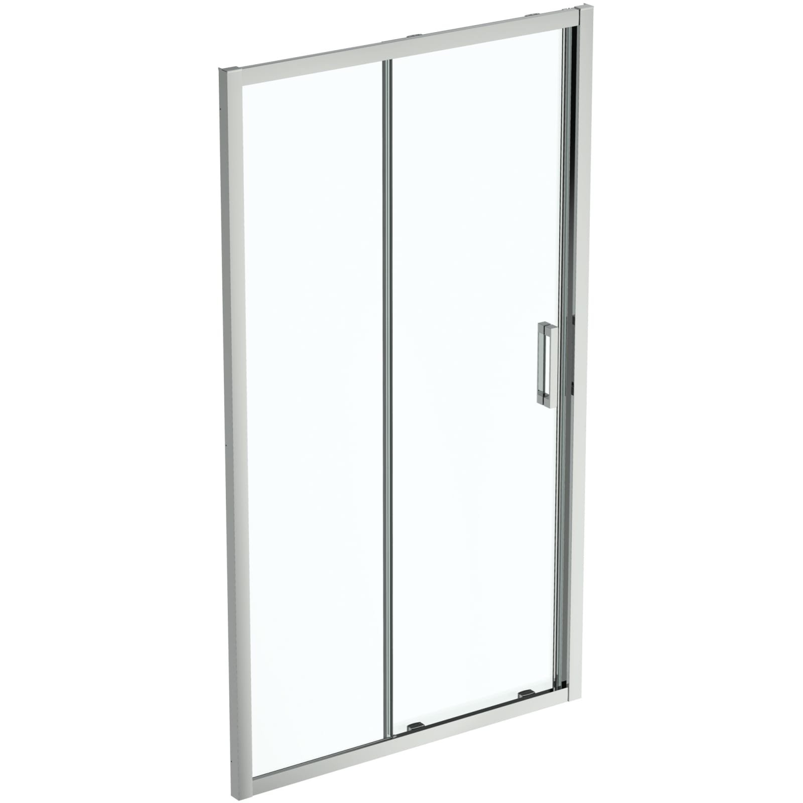CONNECT 2 | SCHUIFDEUR 1120X79X1955 MM GLANZEND ZILVER, 1 DEUR