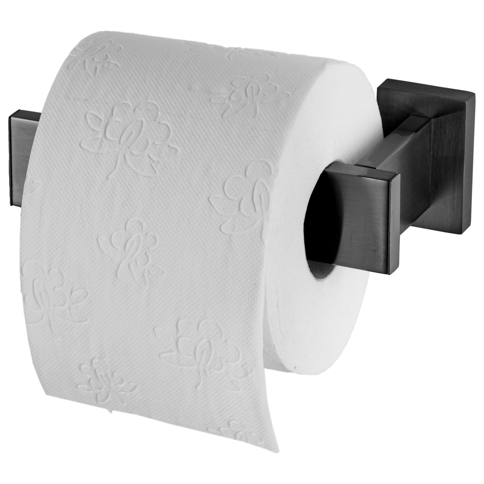 Haceka Edge toiletrolhouder haaks grafiet