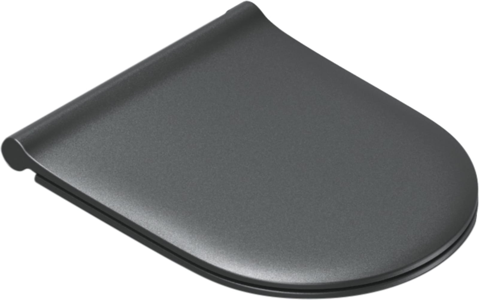 Catalano Sfera / closetzit. slim. SoftClose, Quick R. Antibac. Durop, RVS. WC / 50, 52, 54, en 55 cm. Mat Zwart