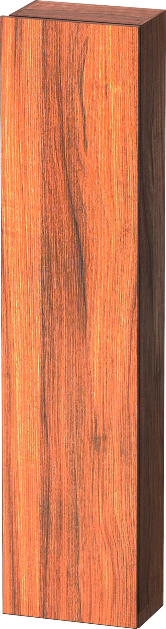 Duravit hoge kast DuraStyle, met openschap en deur 1800-400-240, scharnierzijde rechts, noten natuur