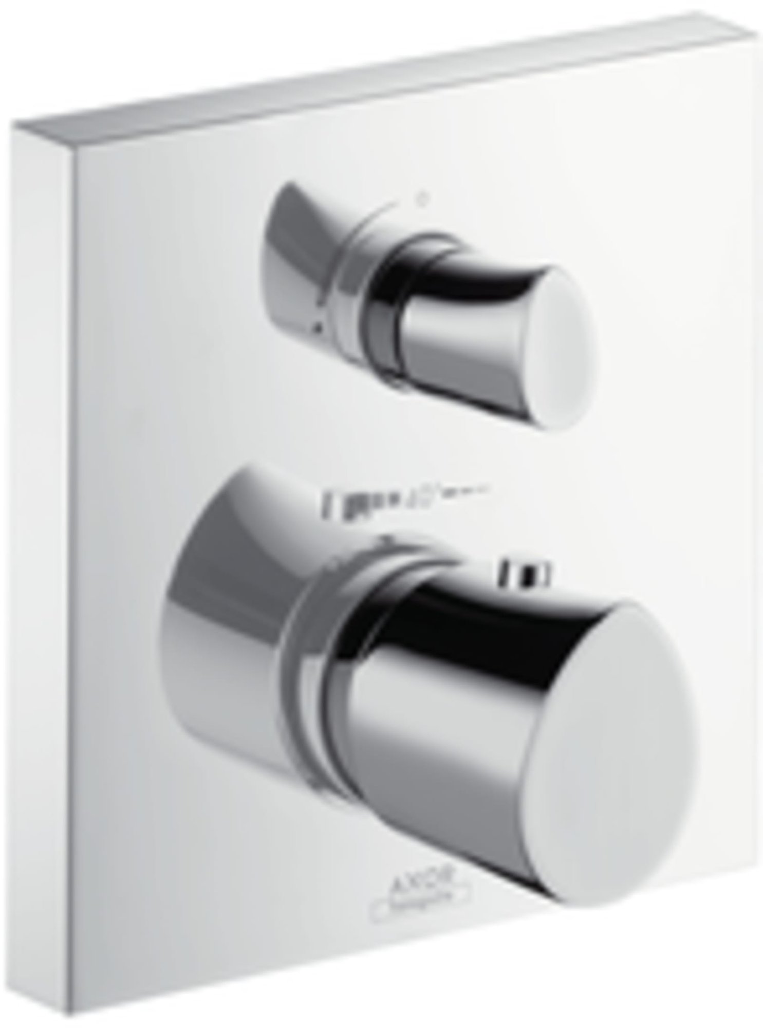 Hansgrohe Axor Starck Organic afbouwdeel inbouwthermostaat met stop- en omstelkraan chroom