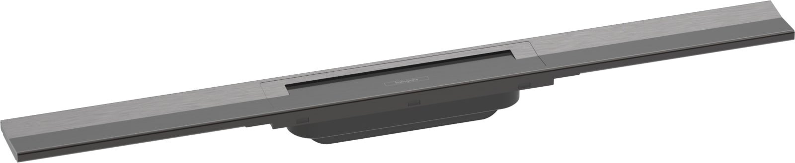 Hansgrohe RainDrain Flex rechte douchegoot 700 inkortbaar Brushed Black Chrome