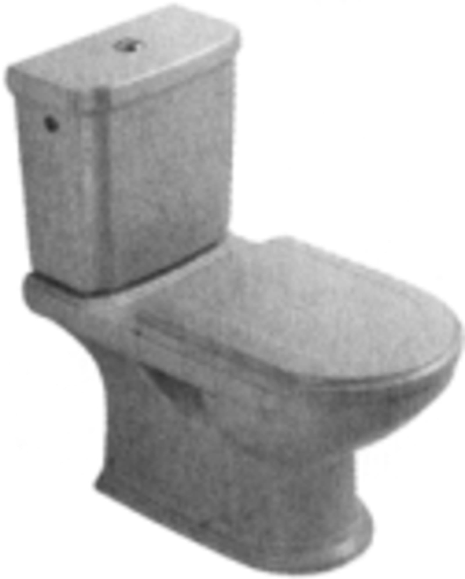 Villeroy & Boch, Hommage reservoir achterinlaat voor combinatie Ceramicplus wit/chroom