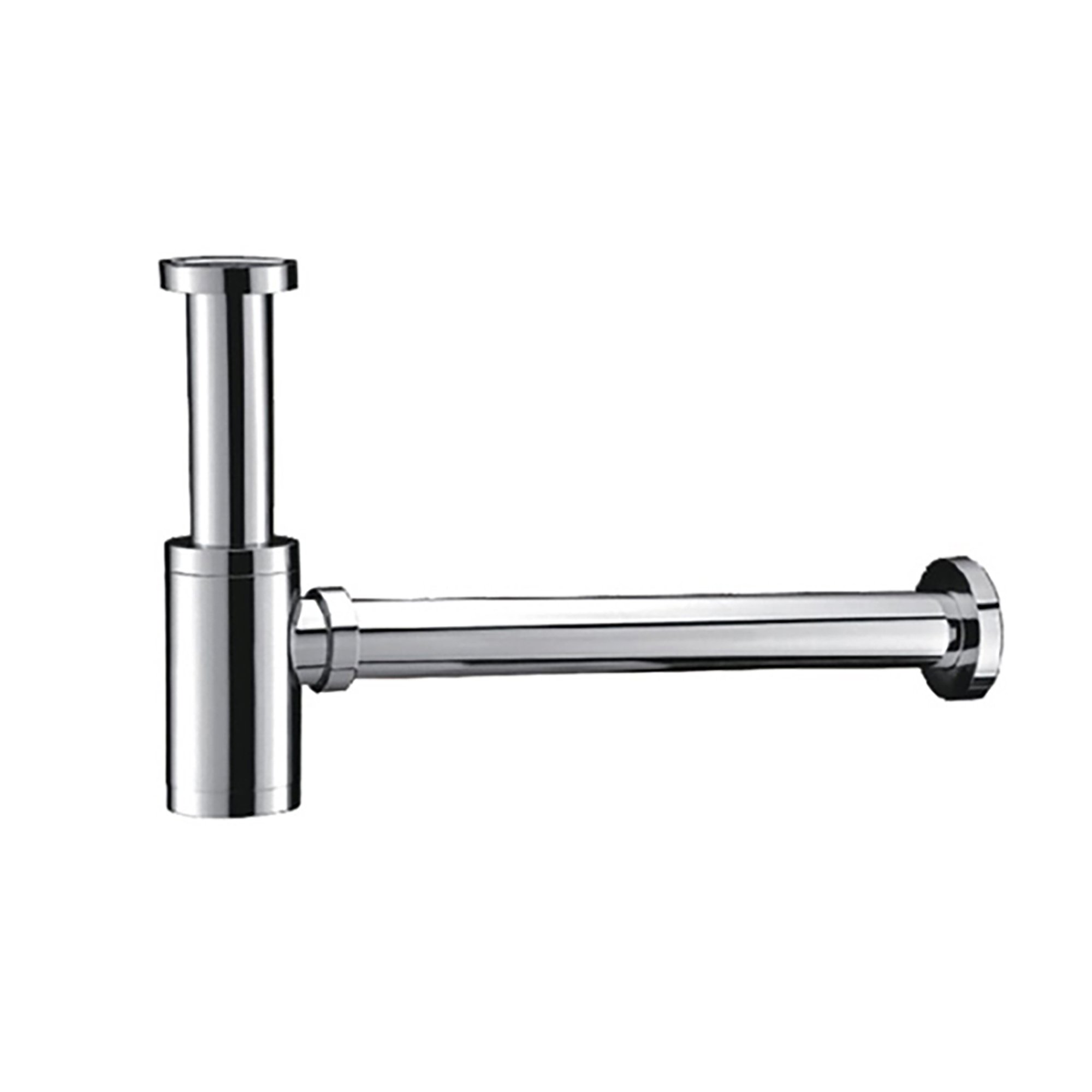 UNIFORMA SIFON VOOR WASTAFEL EN FONTEIN - CHROOM