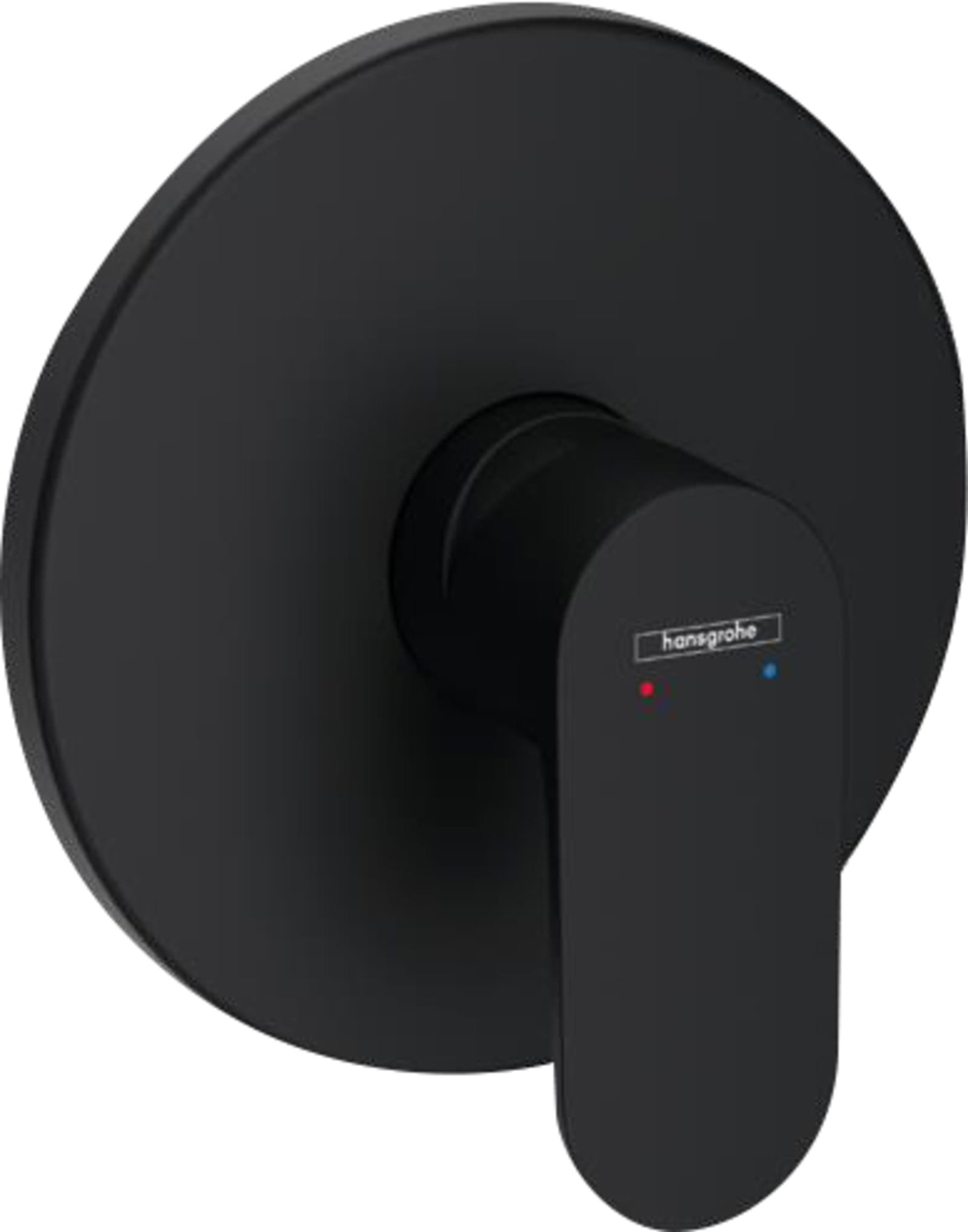 Hansgrohe Rebris S ééngreeps inbouw douchemengkraan voor iBox universal, mat zwart
