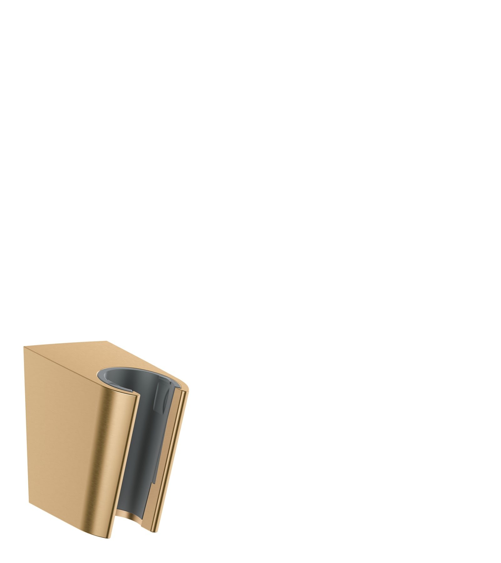 Hansgrohe Porter S, Handdouchehouder, vast, geborsteld brons (voor slangen met konische moer)