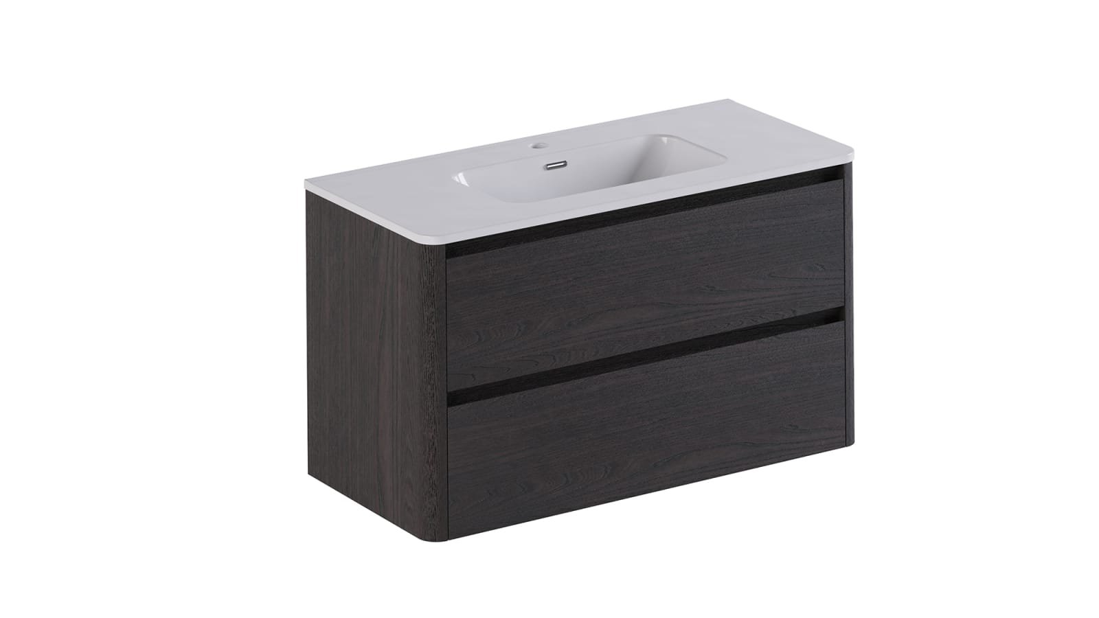 BLUE LIV ONDERBW+WSTAFEL RND 101CM Z.OAK