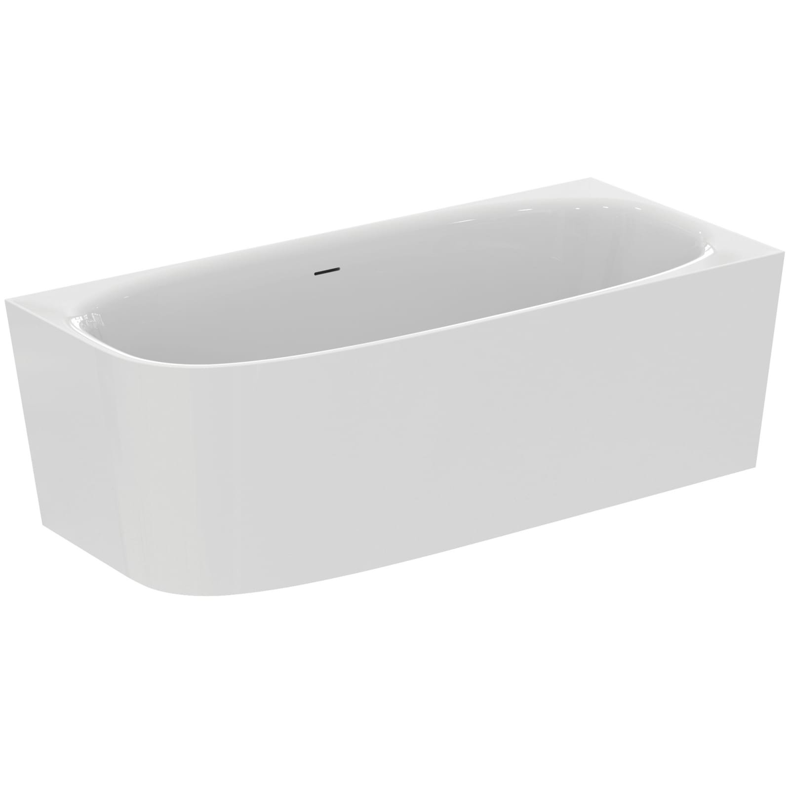 DEA | RUIMTEBESPAREND BAD 1800X800X610 MM RECHTS GLANZEND WIT