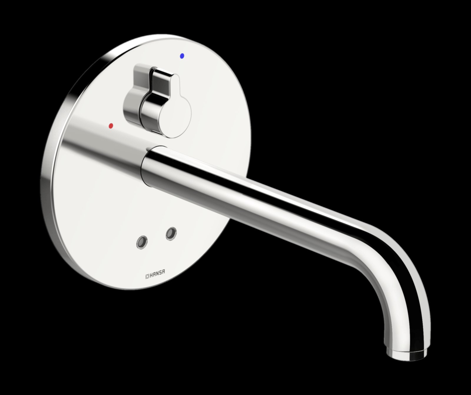HANSAELECTRA afwerkset voor wastafelkraan,3V, Bluetooth, Mengkraan, ui (1200941163)