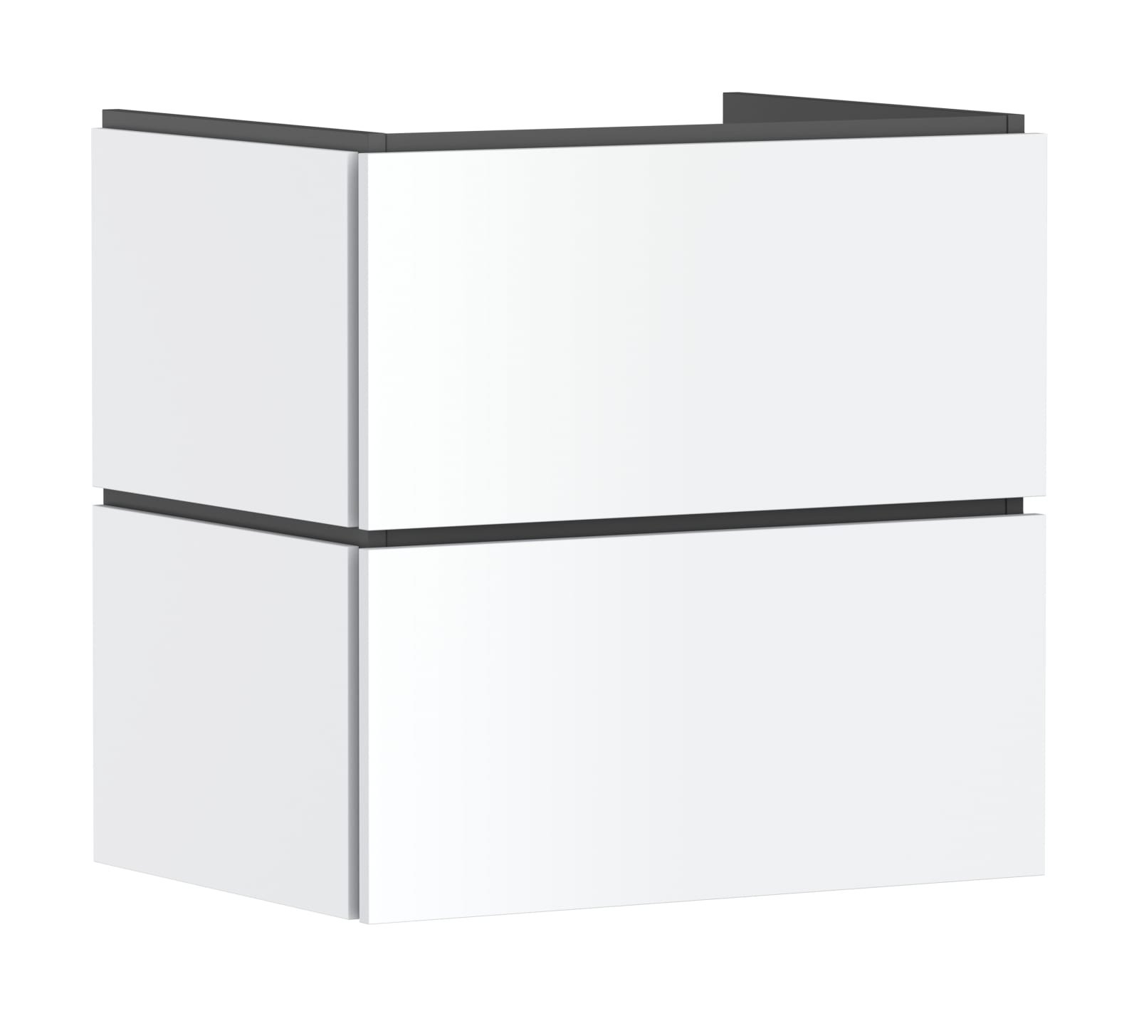 Hansgrohe Xilesa E meubel 630x470 wastafel, 2 la MW
