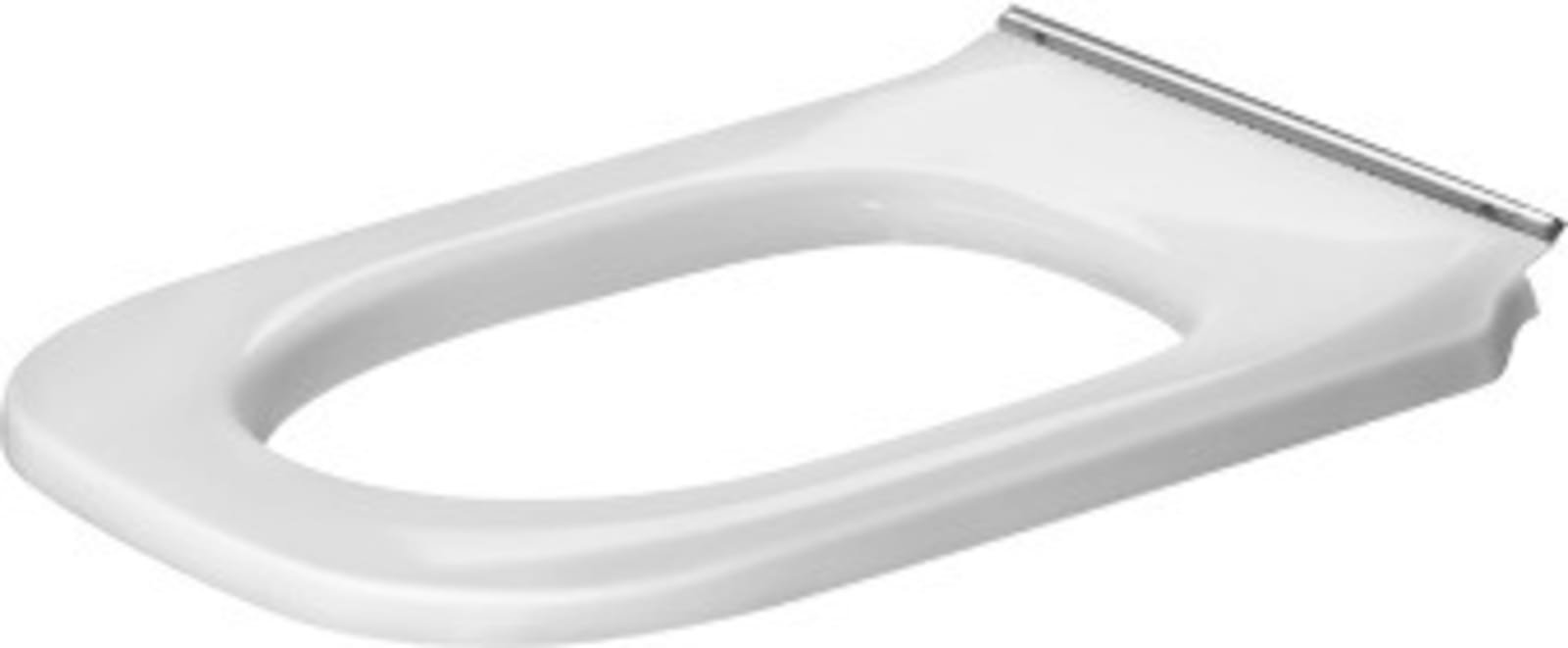 Duravit D-Code WC-zitring Vital Wit Glanzend, Wit – 0060910000