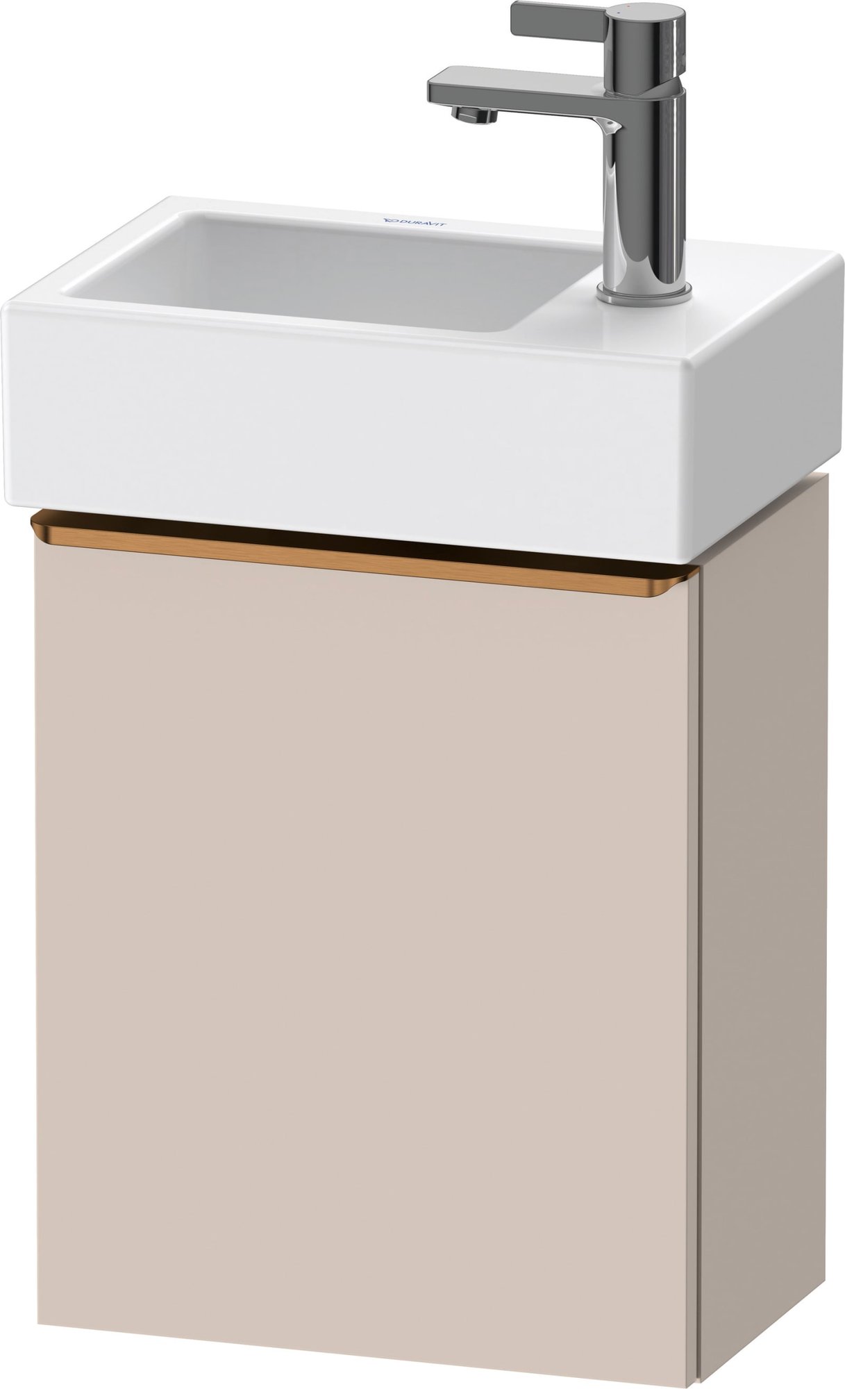 D-Neo Wastafelonderbouw hangend Taupe Mat (1200898117)