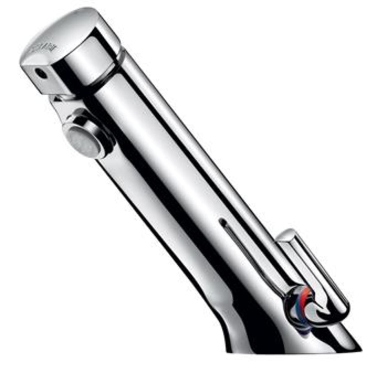 Delabie Temposoft mix 2 wastafelmengkraan, F3/8", zelfsluiting 7 sec, chroom