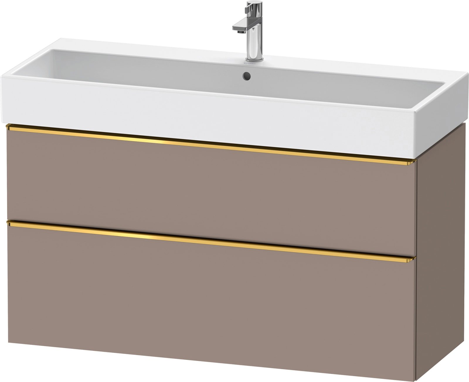 D-Neo Wastafelonderbouw hangend Basalt Mat (1200896735)