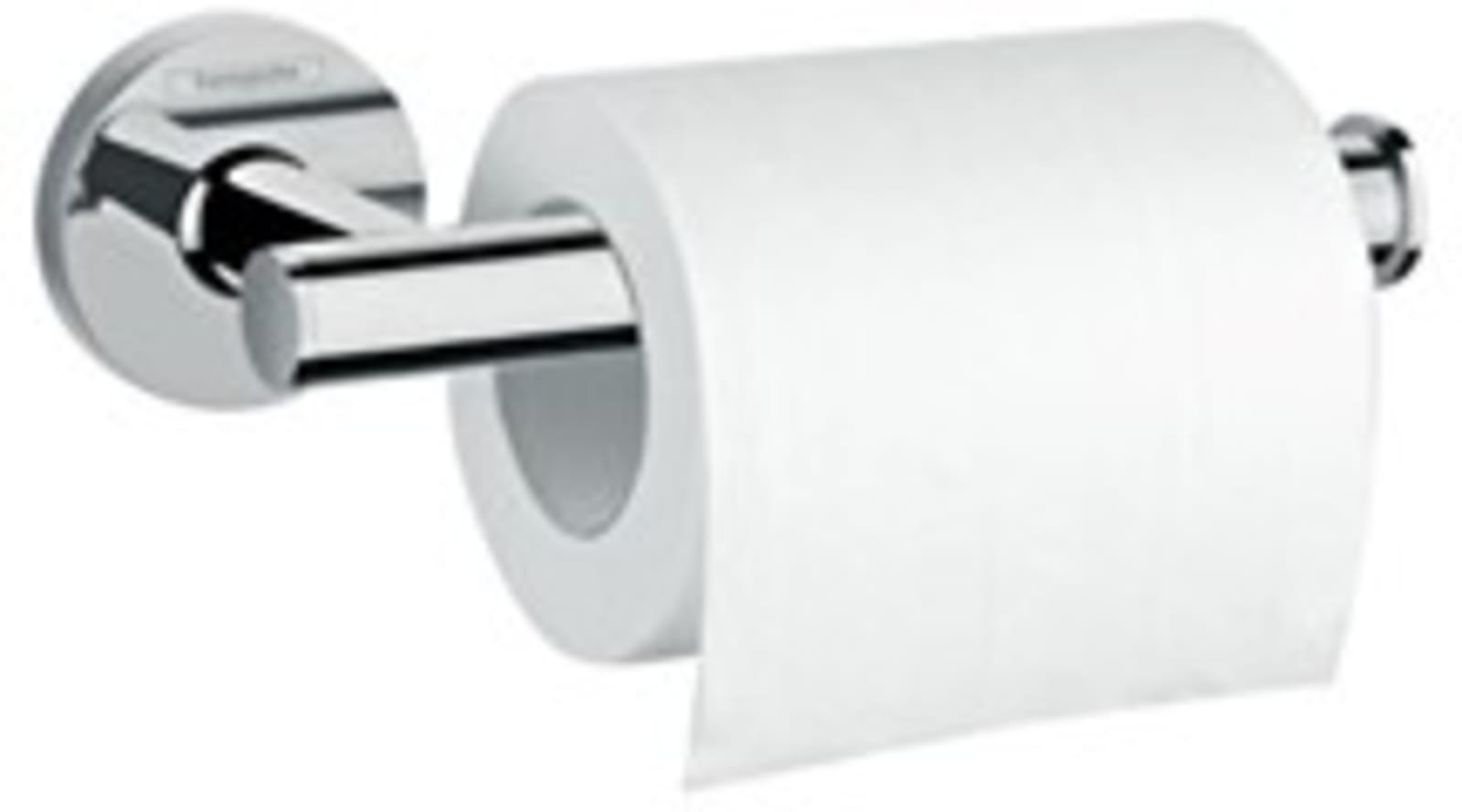 Hansgrohe Logis Universal closetrolhouder zonder deksel, chroom