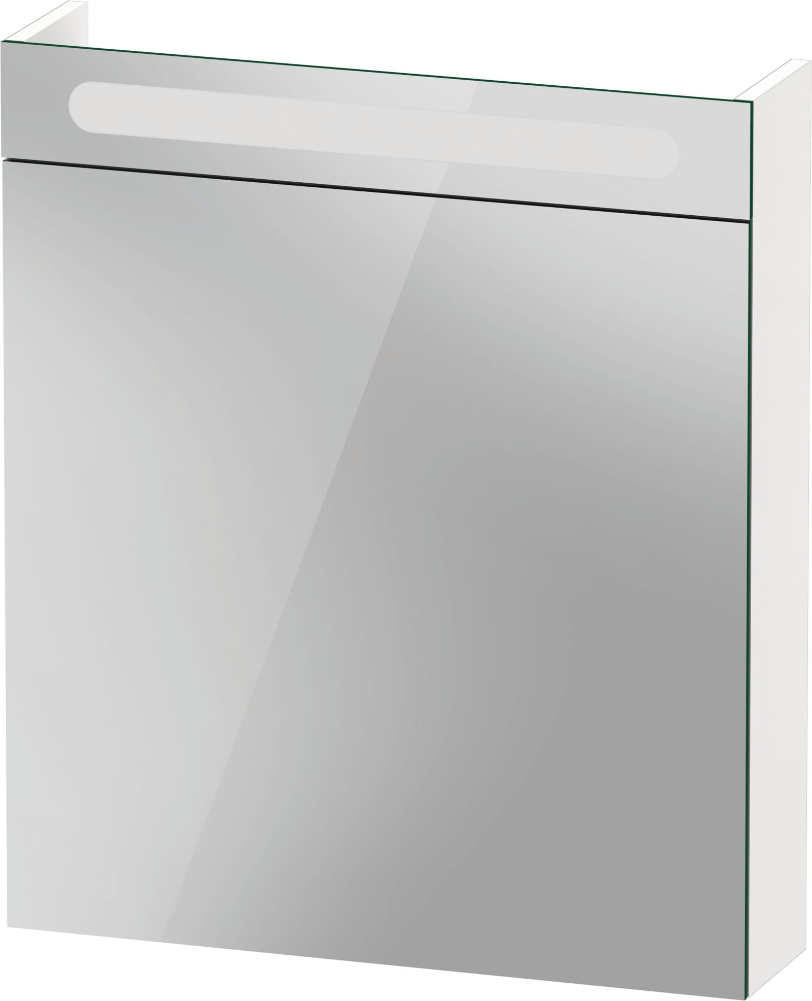 Duravit Duravit No.1 Spiegelkast, Wit, lichtzone, deurdraairichting: rechts, Schakelaar, aantal glazen planchets: 2, IP44, spiegelop
