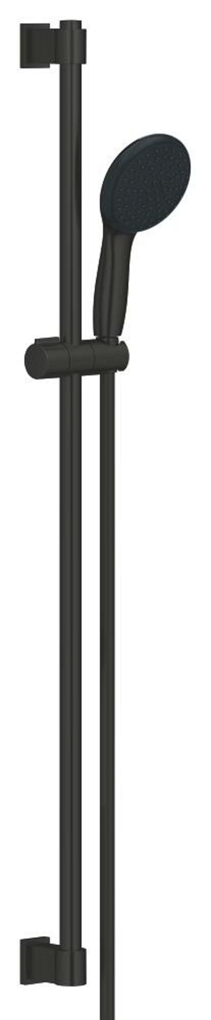 Grohe Vitalio Start 110 Glijstangset 2 Straalsoorten, 900Mm, Max. 8,0L/Min Bij 3 Bar, Matte Black