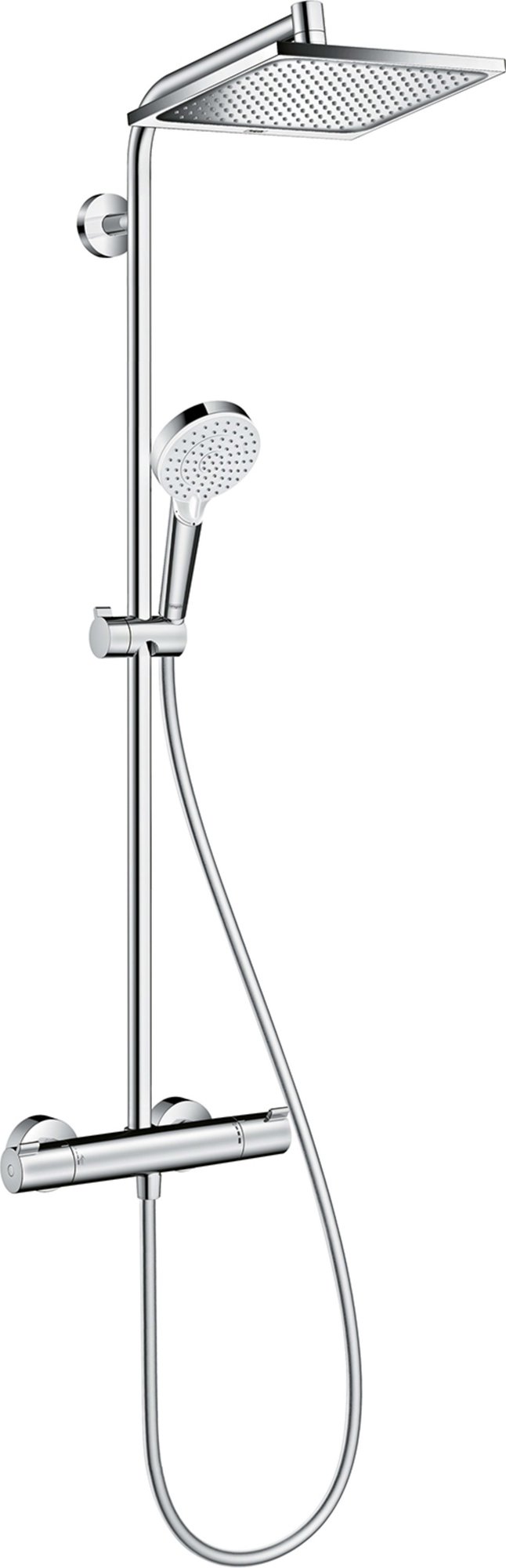 Hansgrohe Crometta E 240 1jet showerpipe EcoSmart 9 l/min